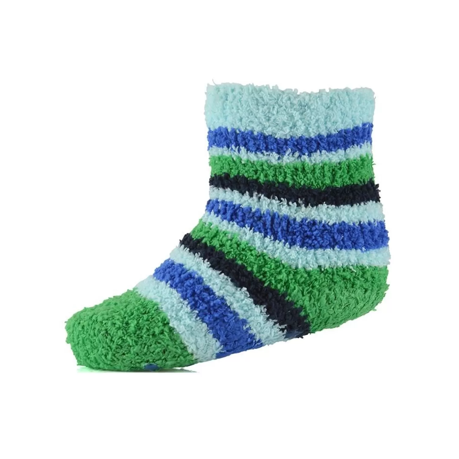 Kids Snuggle Shop 4 Pairs Baby Boys Blue Stripe Cosy Socks
