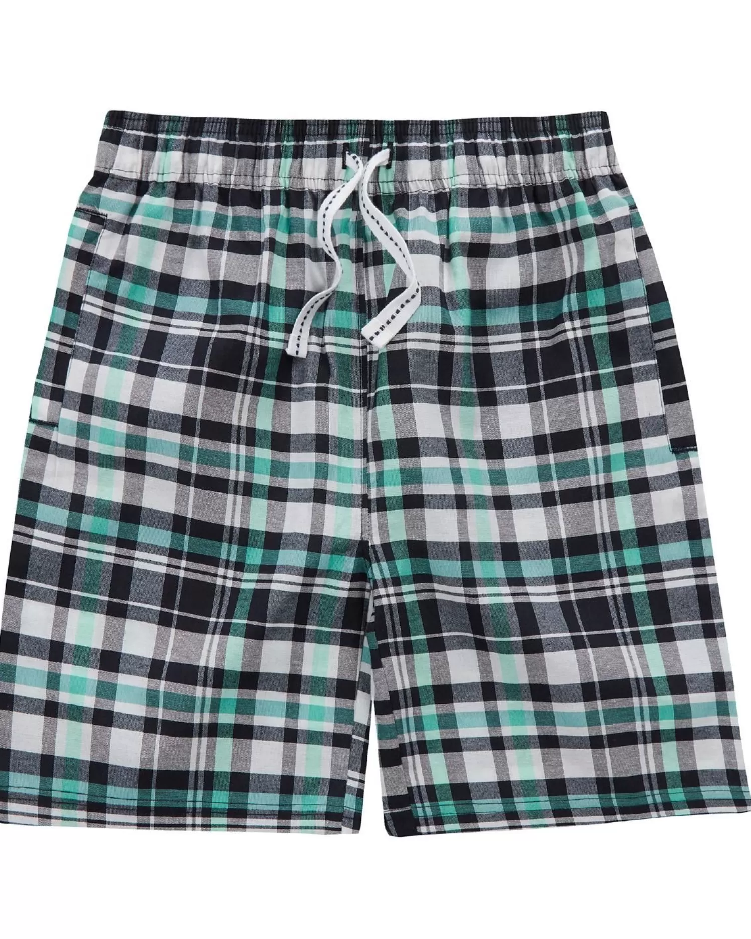 Kids Cargo Bay Boys Woven Pyjama Shorts - Sea Green