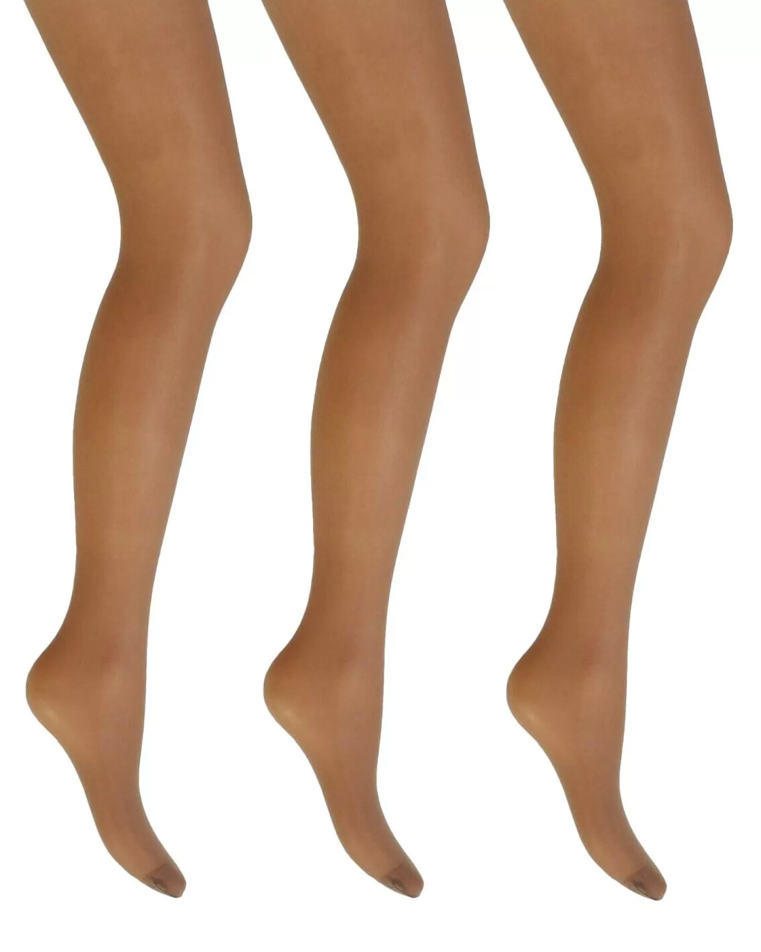 Cindy Tights | 3 Pack 20 Denier Ladder Resist Tights - Sahara