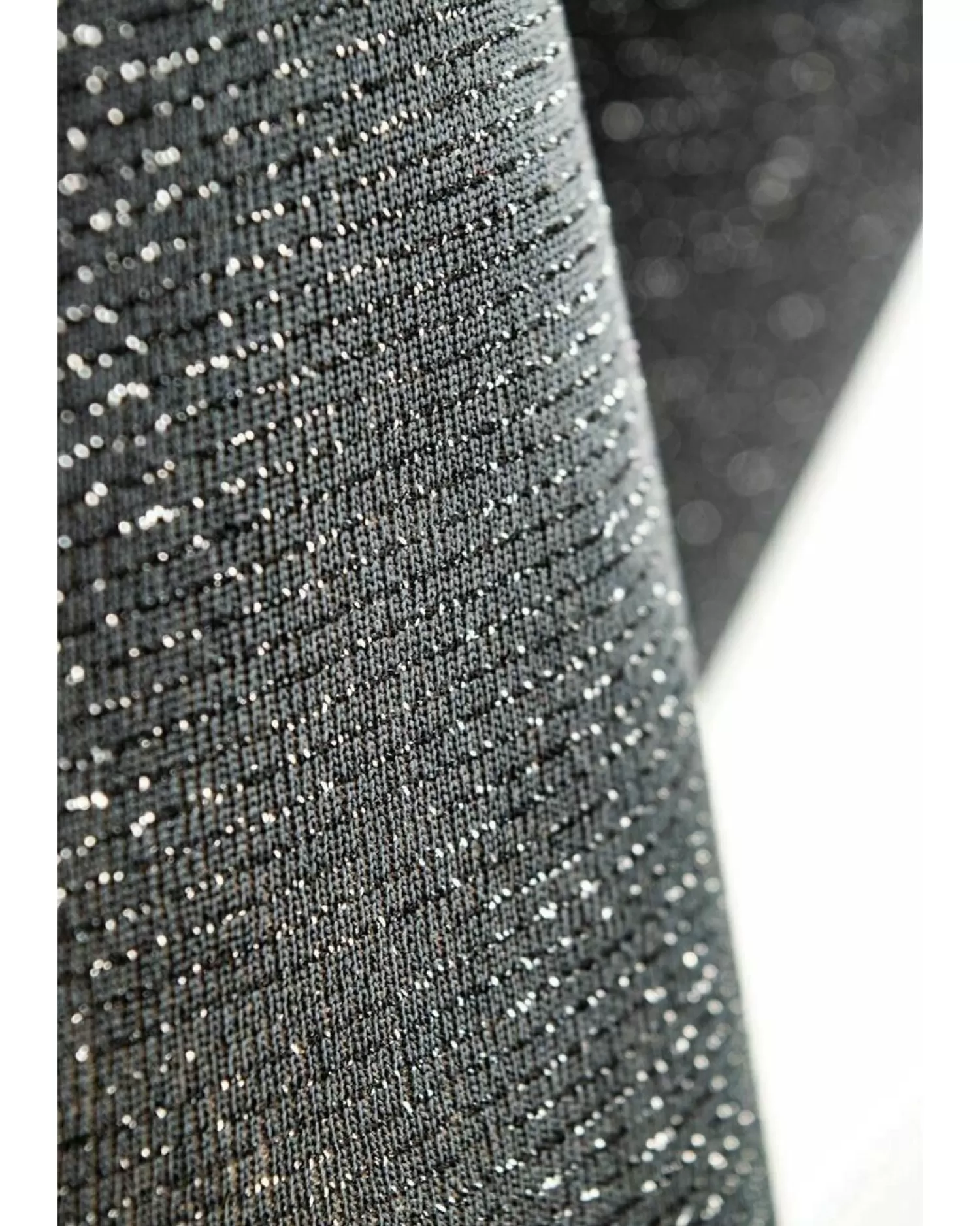 Couture Tights | Fashion Lurex Fleece Tights - Grey