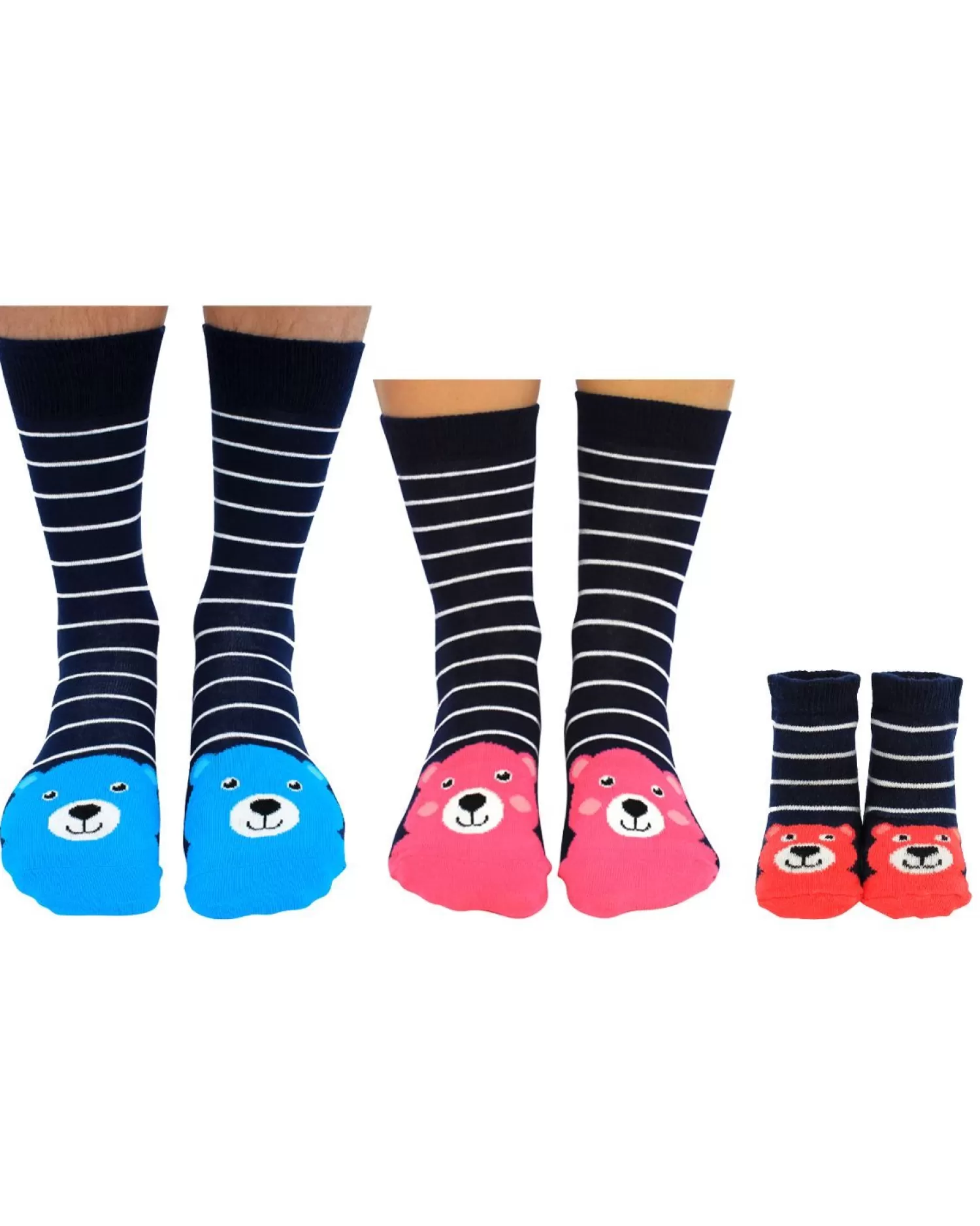 Kids Cucamelon Mummy, Daddy & Me Family Socks Gift Box