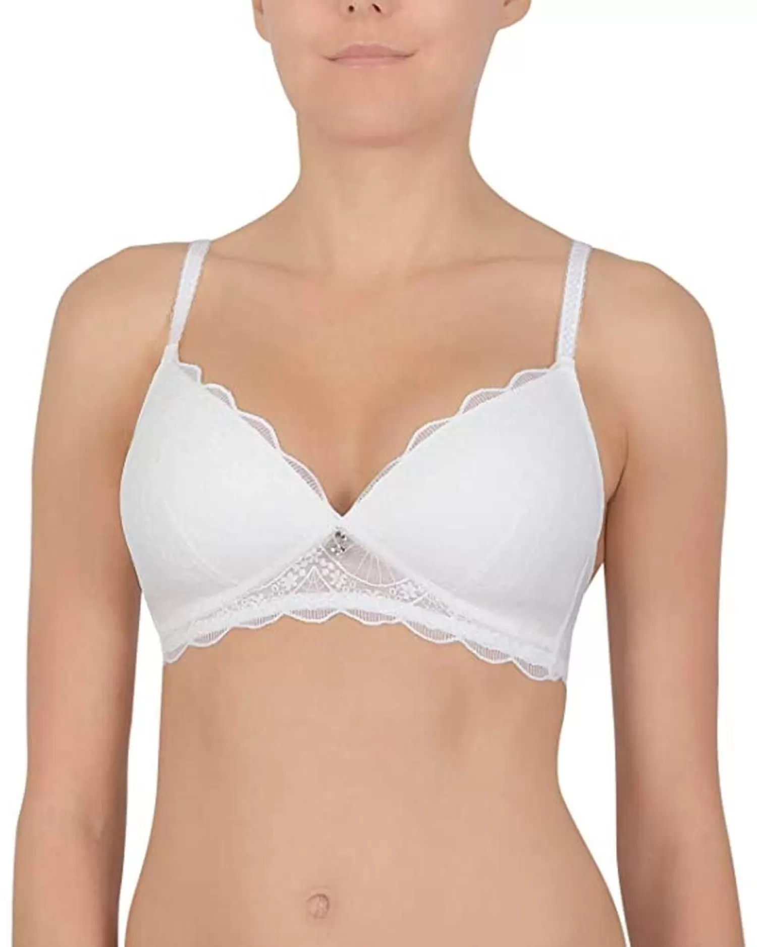 Naturana Bras | Cybele By Lace Moulded Bra - Ivory