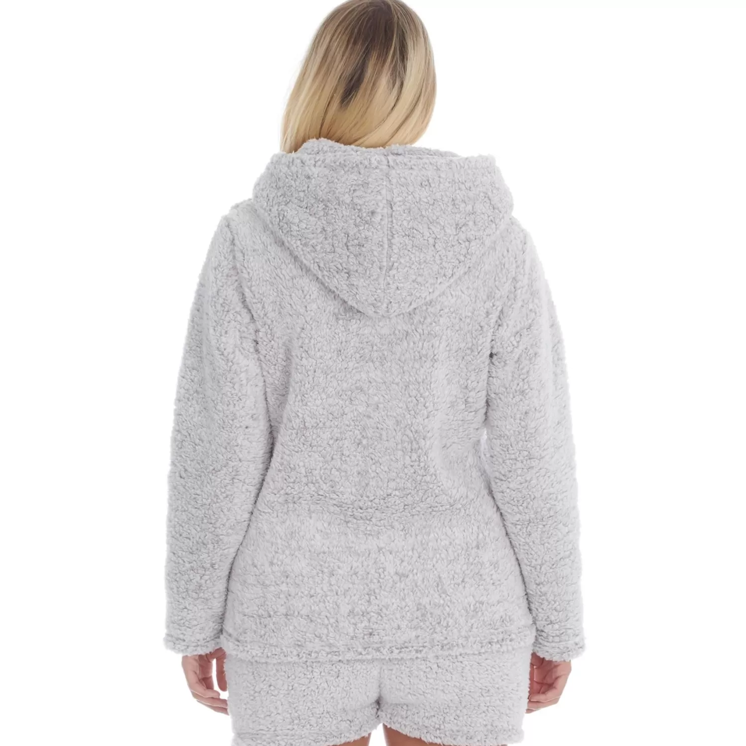 Forever Dreaming Loungewear | Borg Hoodie - Grey