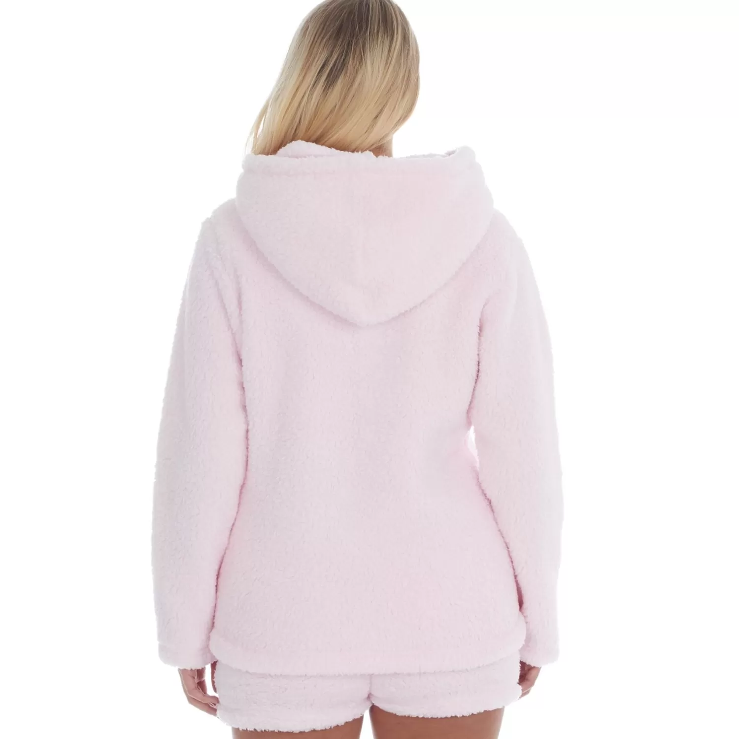 Forever Dreaming Loungewear | Borg Hoodie - Pink