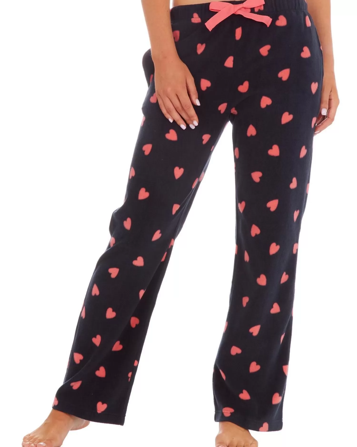 Forever Dreaming Pyjamas | Fleece Lounge Pants - Black