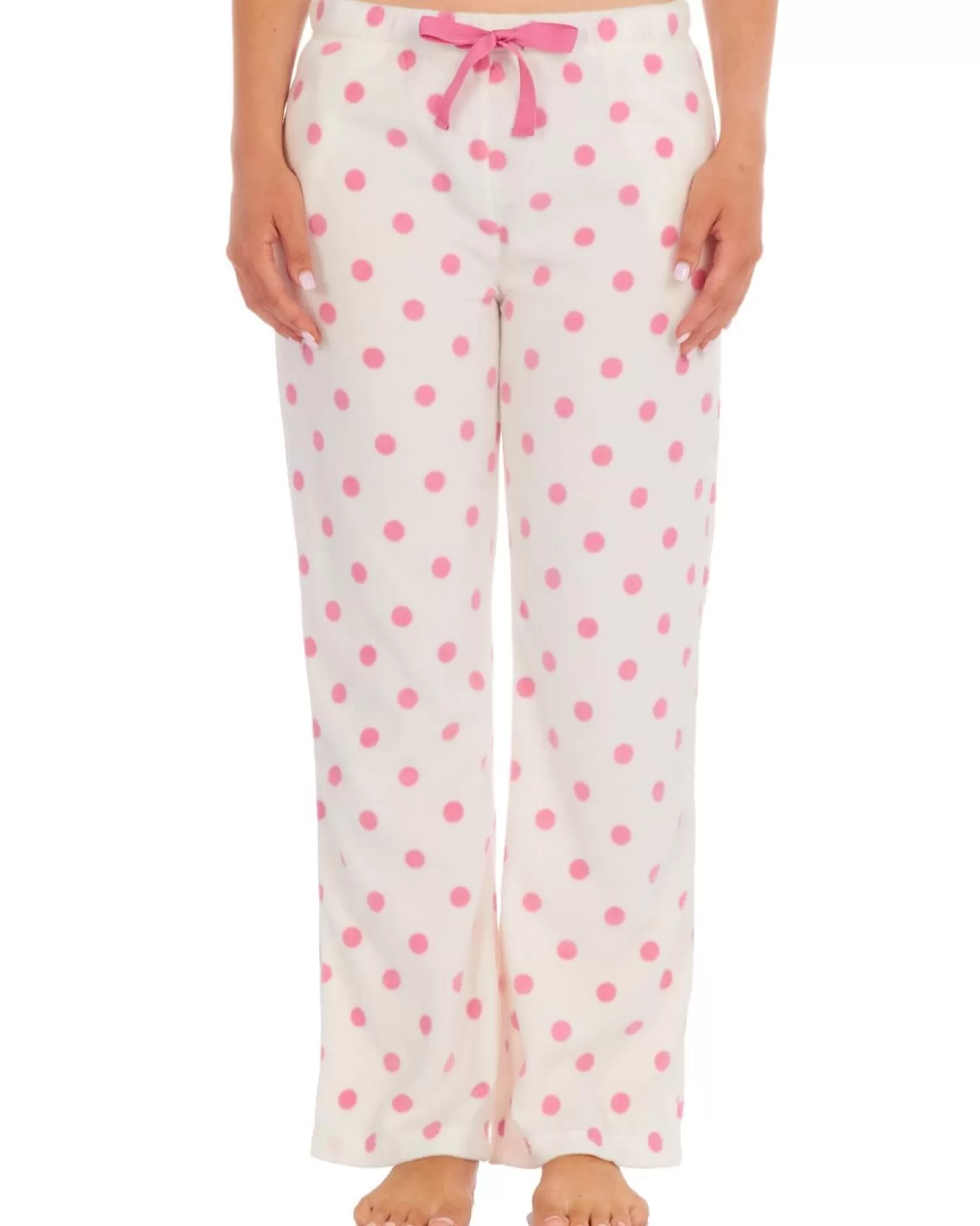 Forever Dreaming Pyjamas | Fleece Lounge Pants - Cream