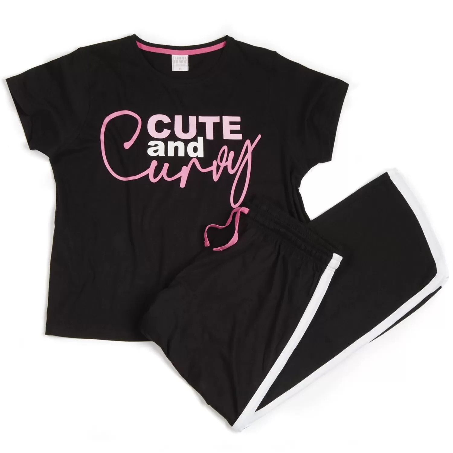 Forever Dreaming Pyjamas | Plus Size 'Cute & Curvy' Long Pyjamas