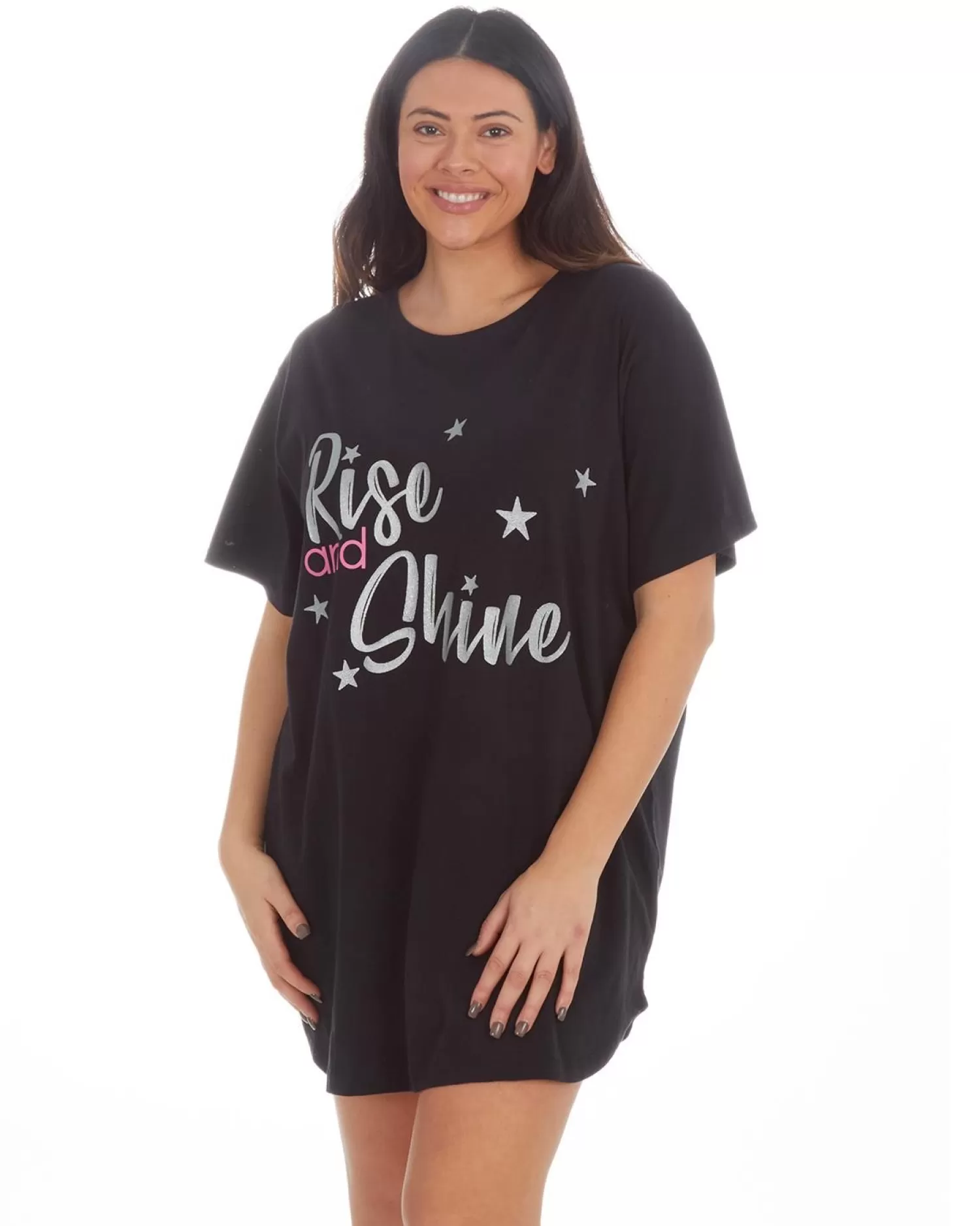 Forever Dreaming Nighties | Plus Size 'Rise & Shine' Nightie