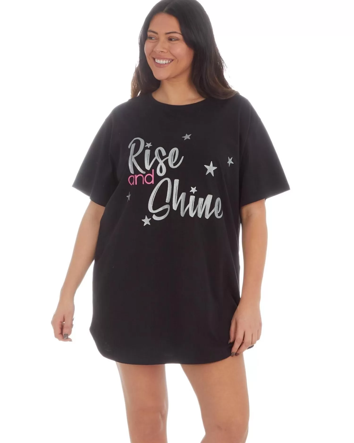 Forever Dreaming Nighties | Plus Size 'Rise & Shine' Nightie