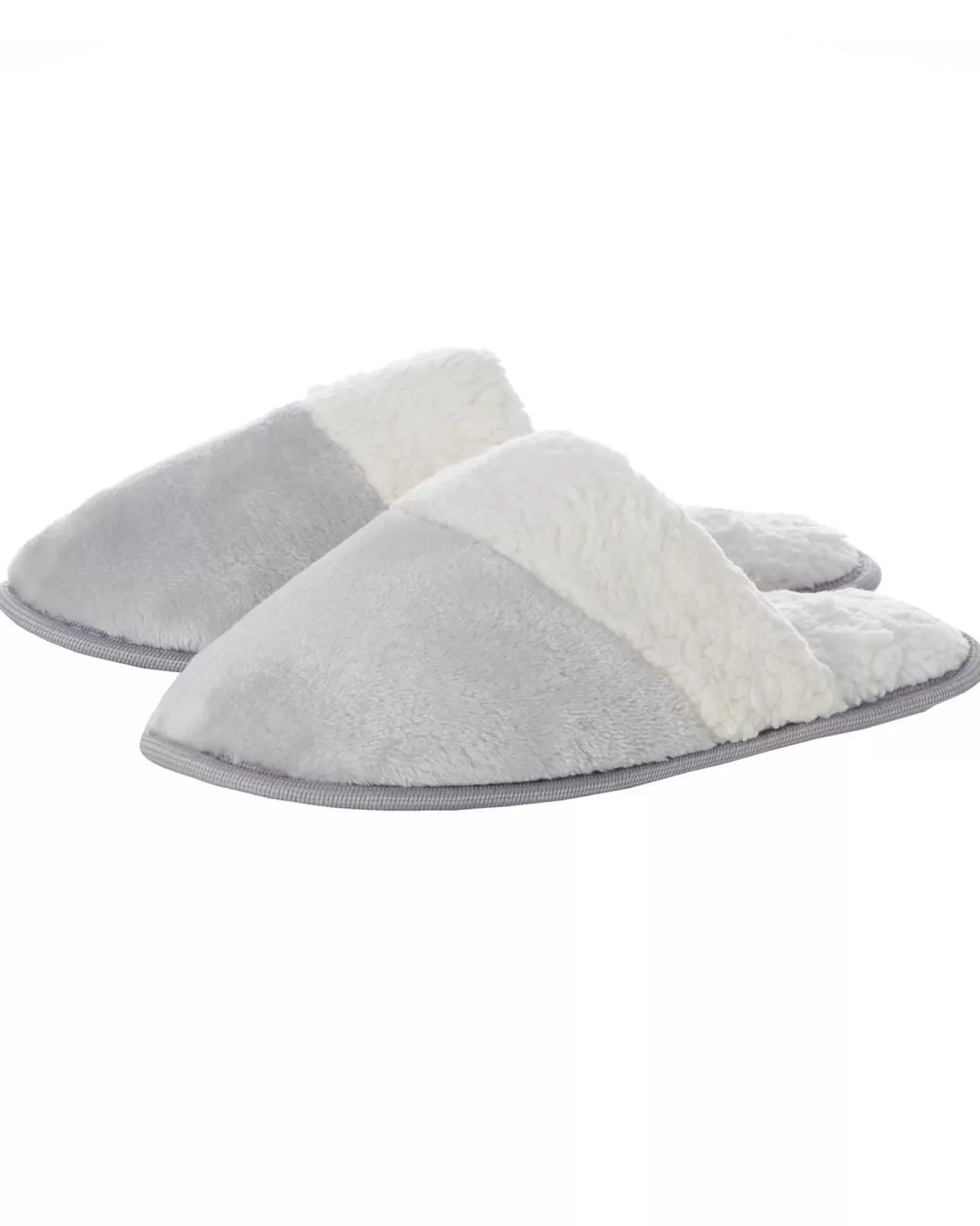 Forever Dreaming Slippers | Shimmer Fleece Slippers - Grey