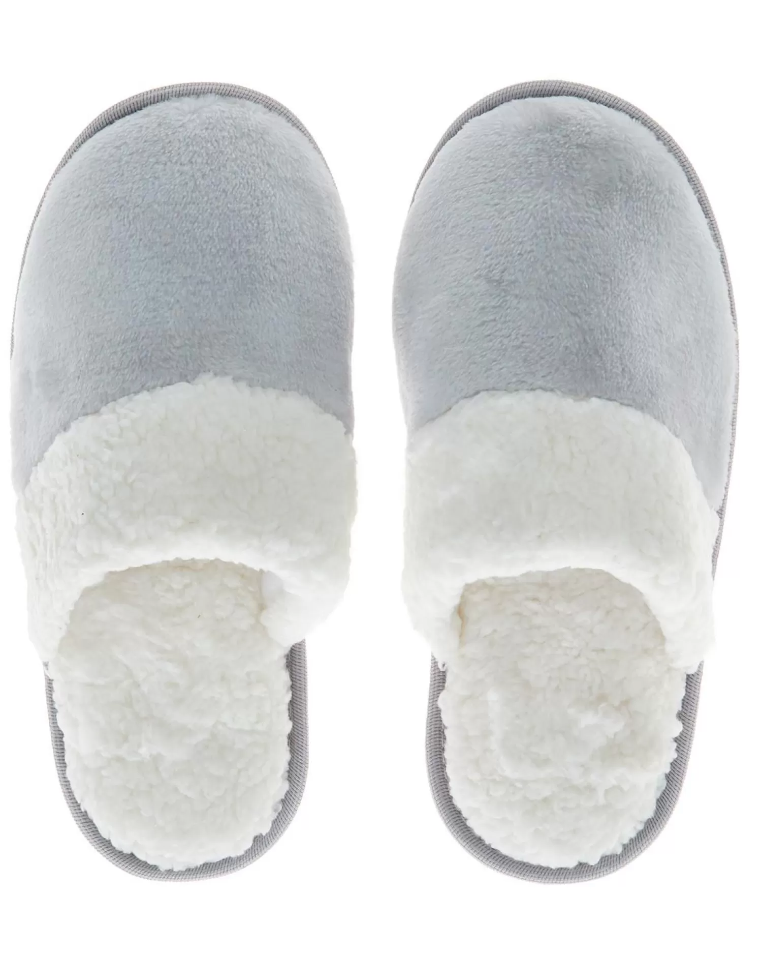 Forever Dreaming Slippers | Shimmer Fleece Slippers - Grey