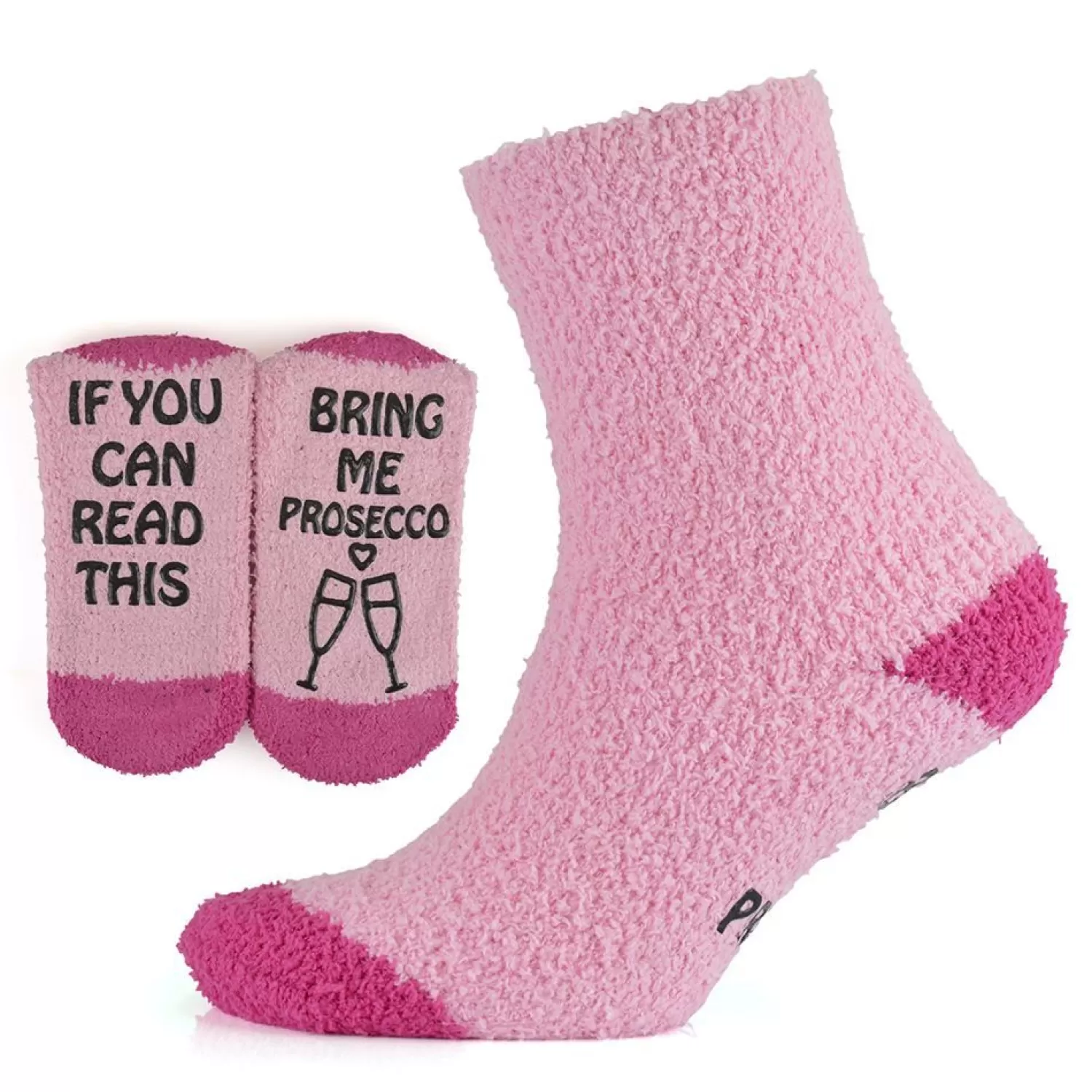 Foxbury Socks | 3 Pairs Womens Novelty Slogan Sole Cosy Socks