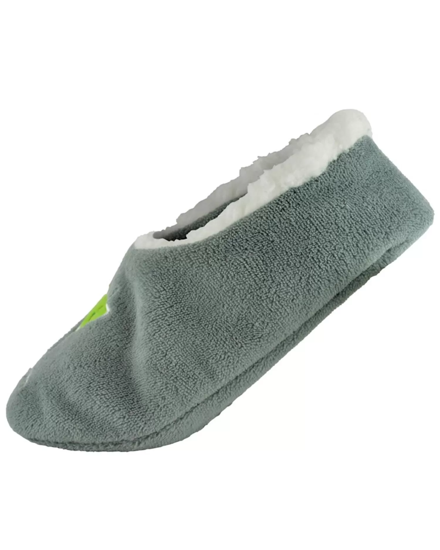 Foxbury Slippers | Grey Martini Sherpa Lined Slippers