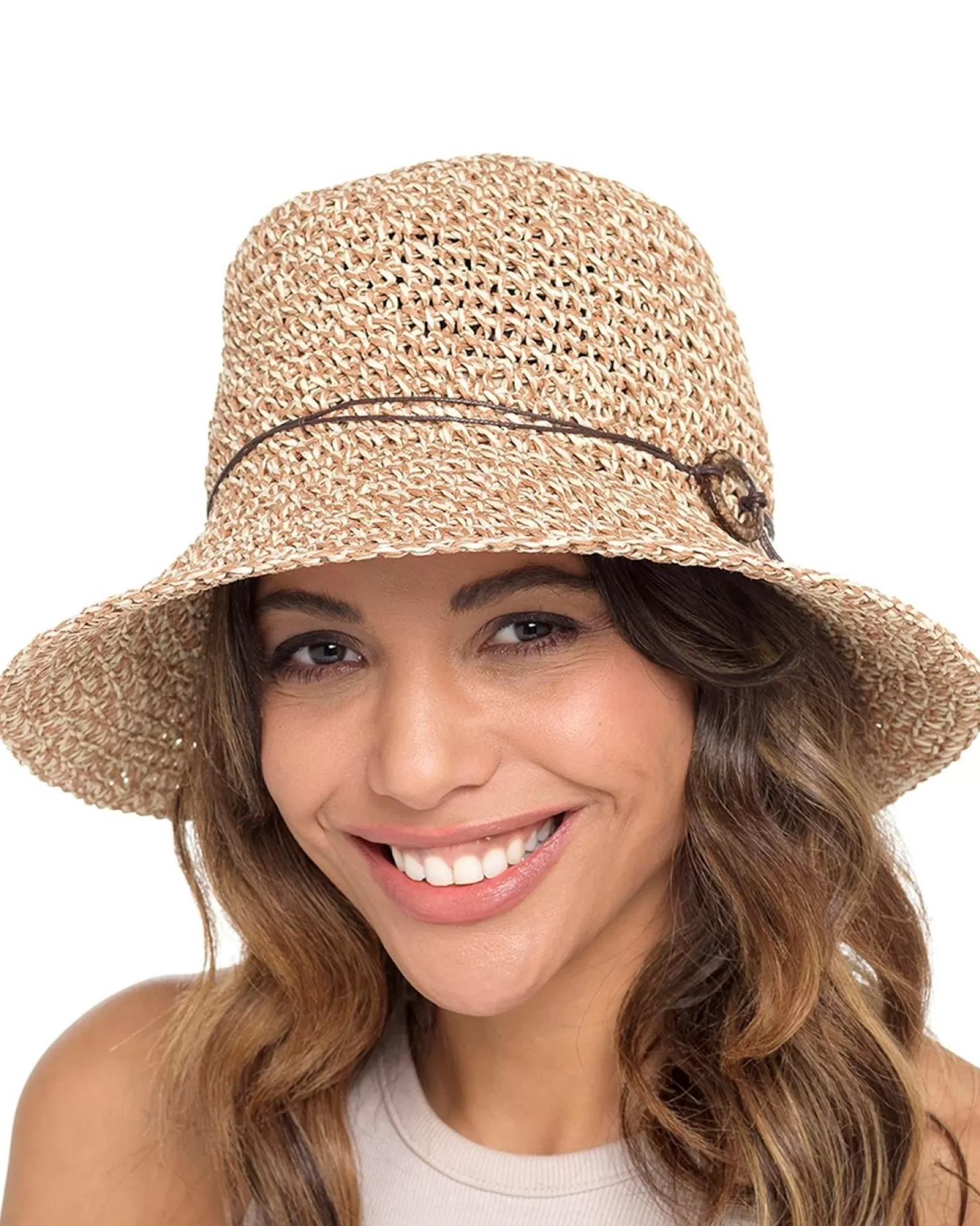 Foxbury Hats | Natural Straw Hat - Beige