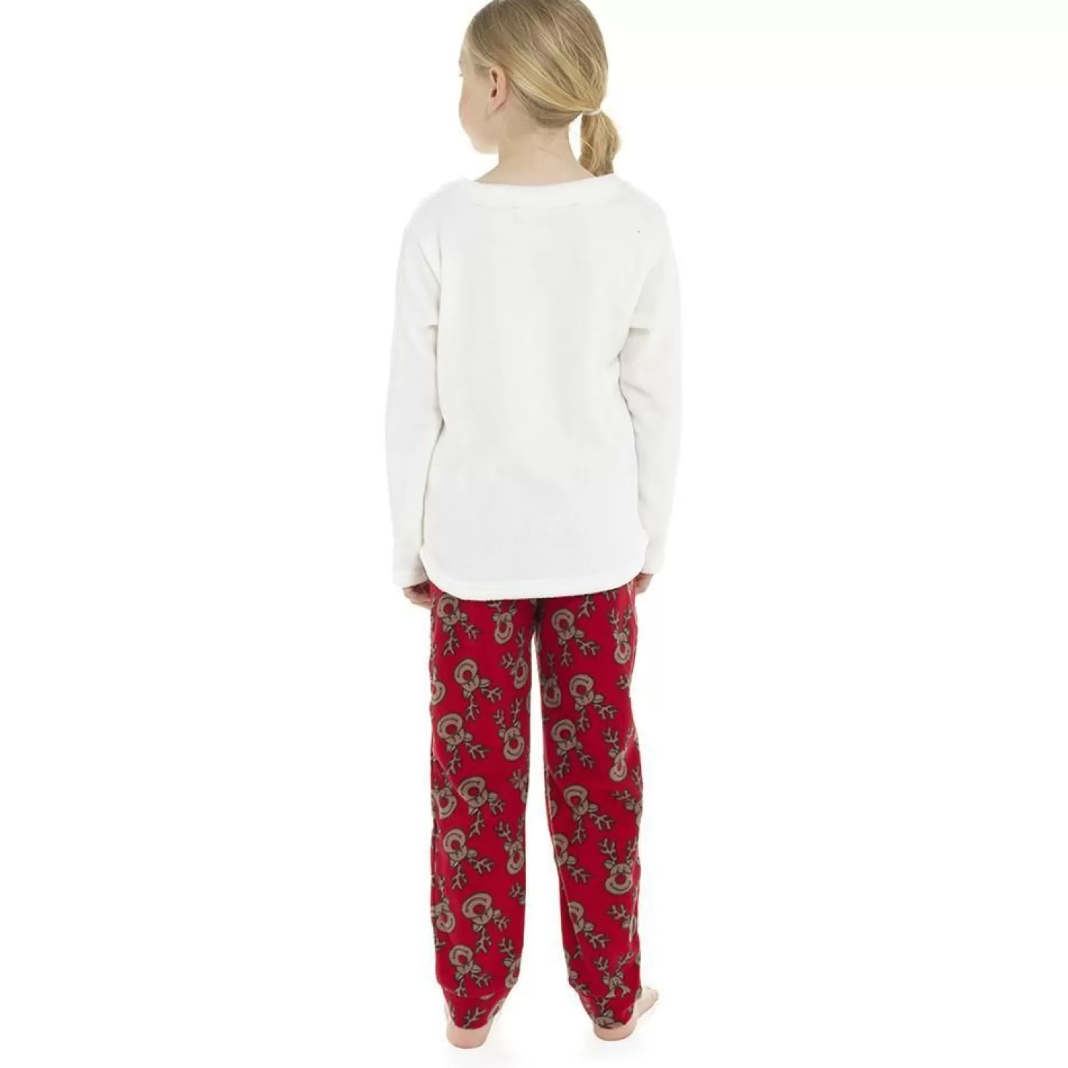 Kids Foxbury Oh Deer Fleece Pyjamas