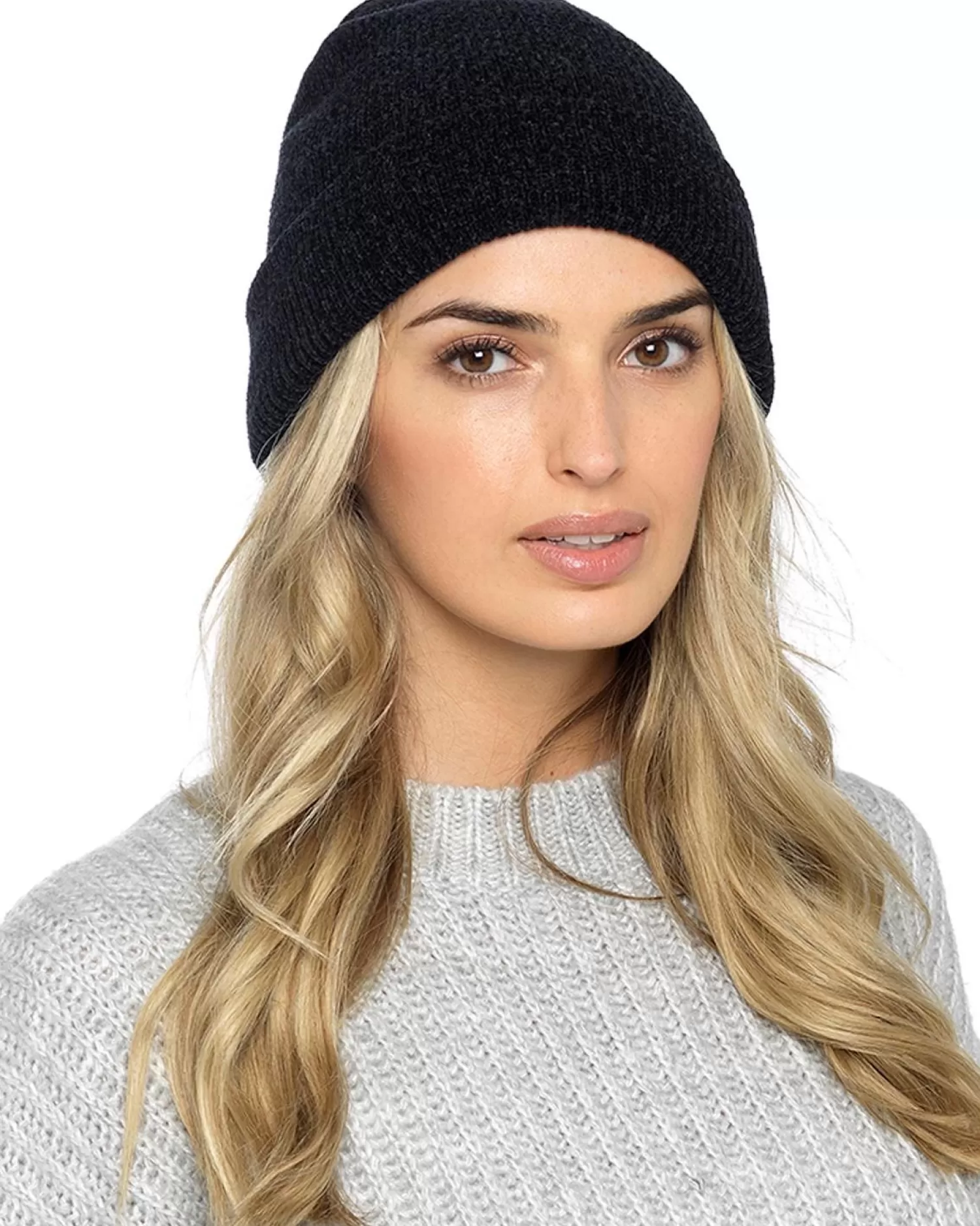 Foxbury Hats | Thermal Lined Chenille Hat - Black