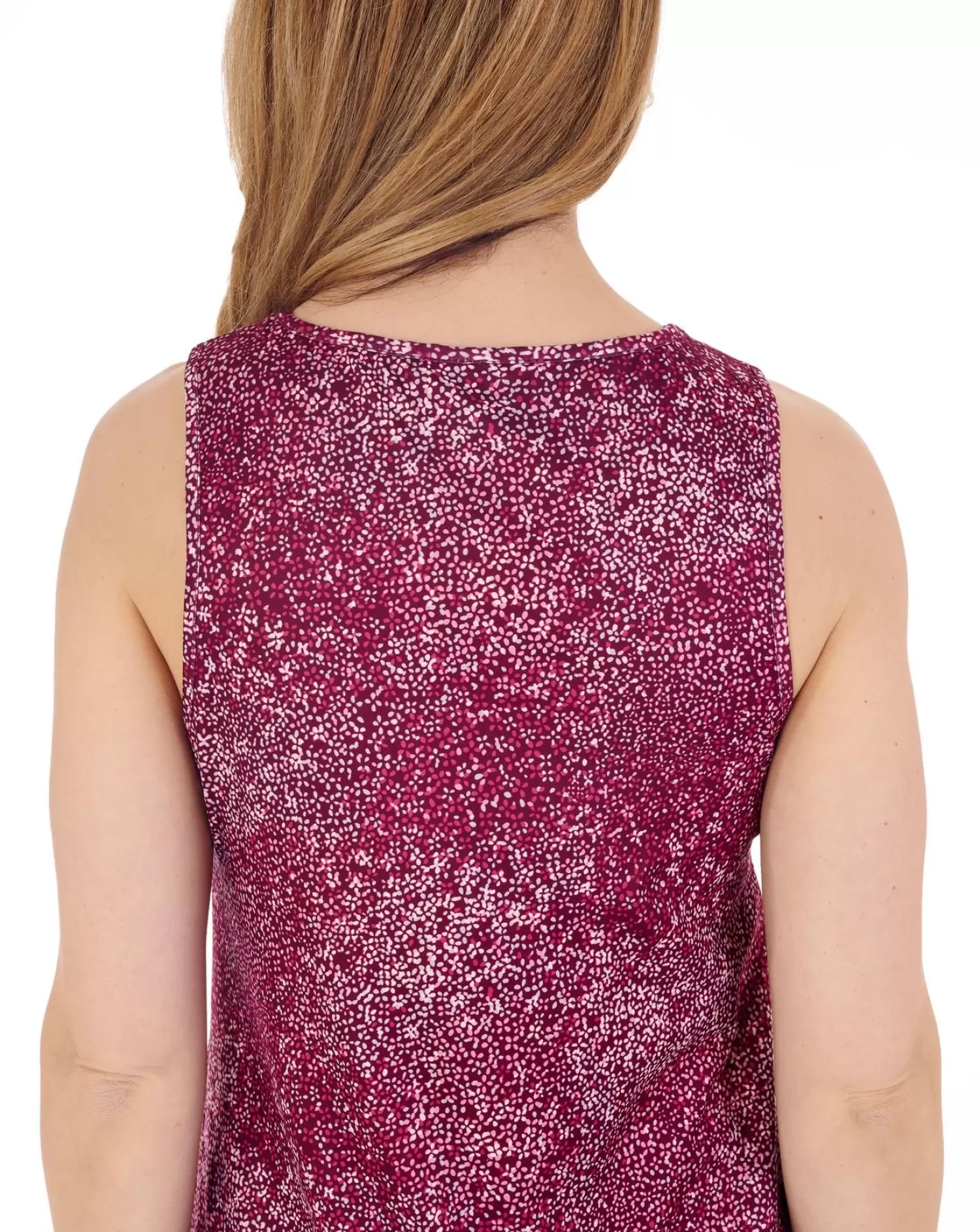 Slenderella Pyjamas | Gaspe By Damson Sleeveless Pyjamas - Ditsy Print