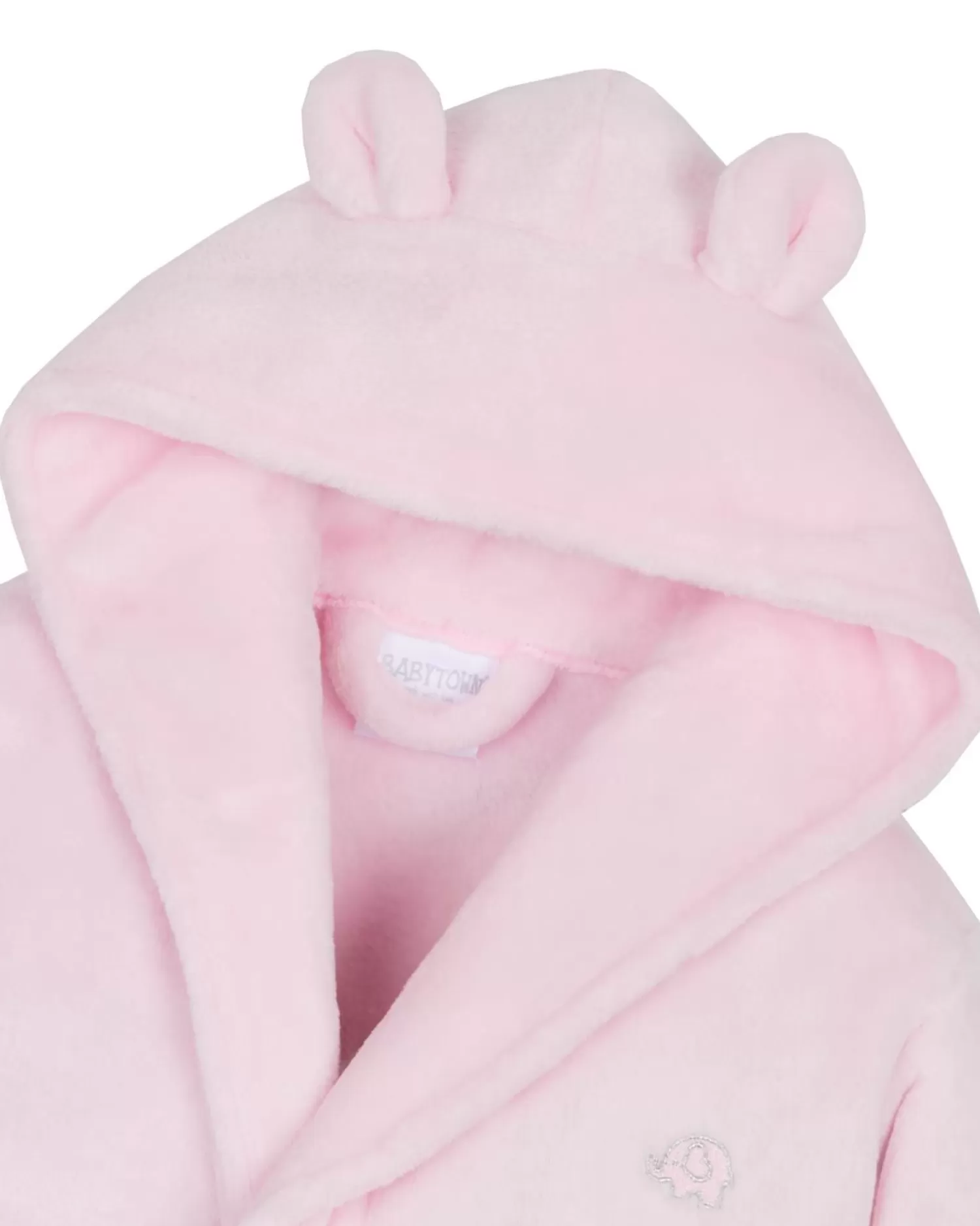 Kids Minikidz Infants Elephant Fleece Robe - Pink