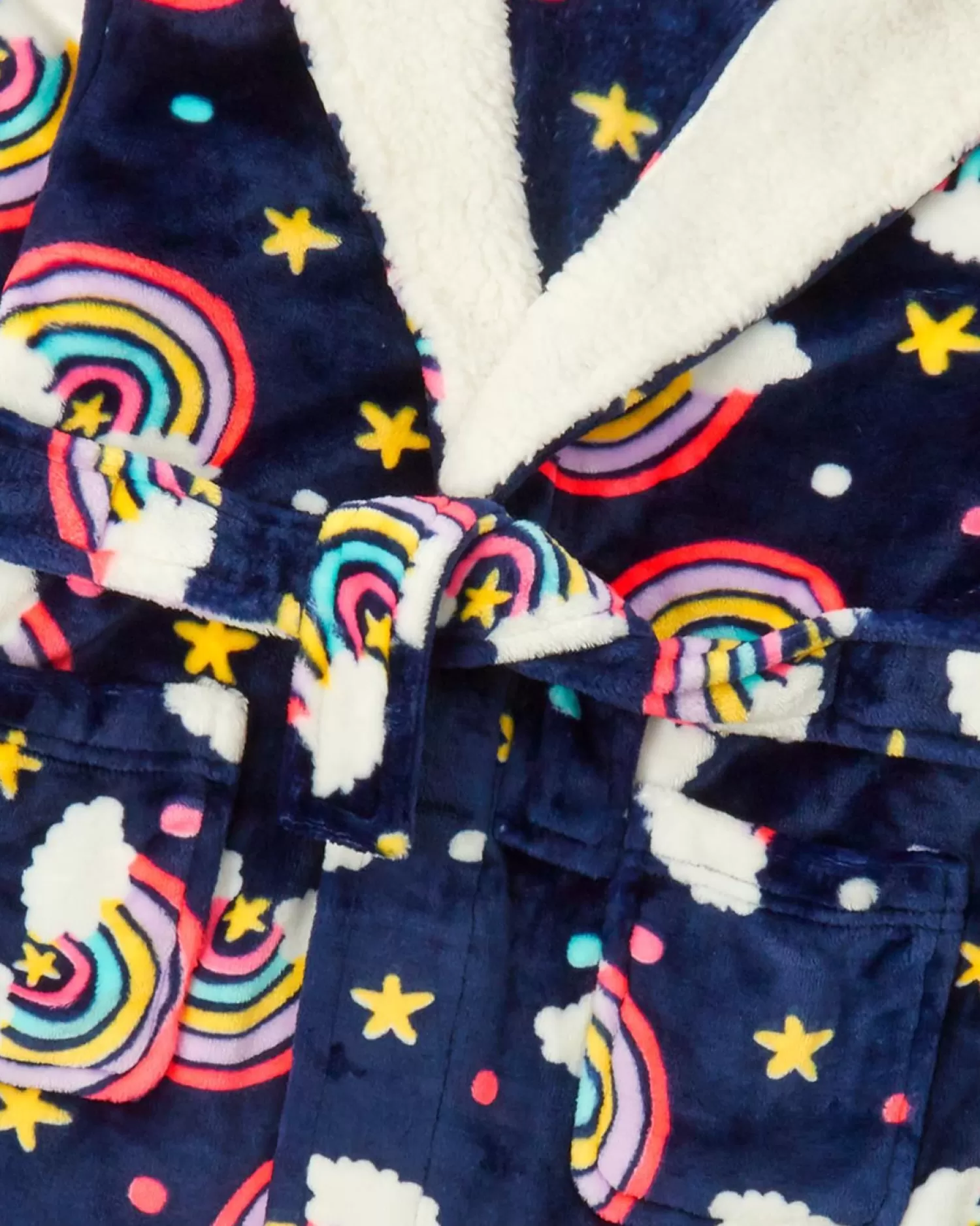 Kids * Kids Navy Rainbow Dressing Gown