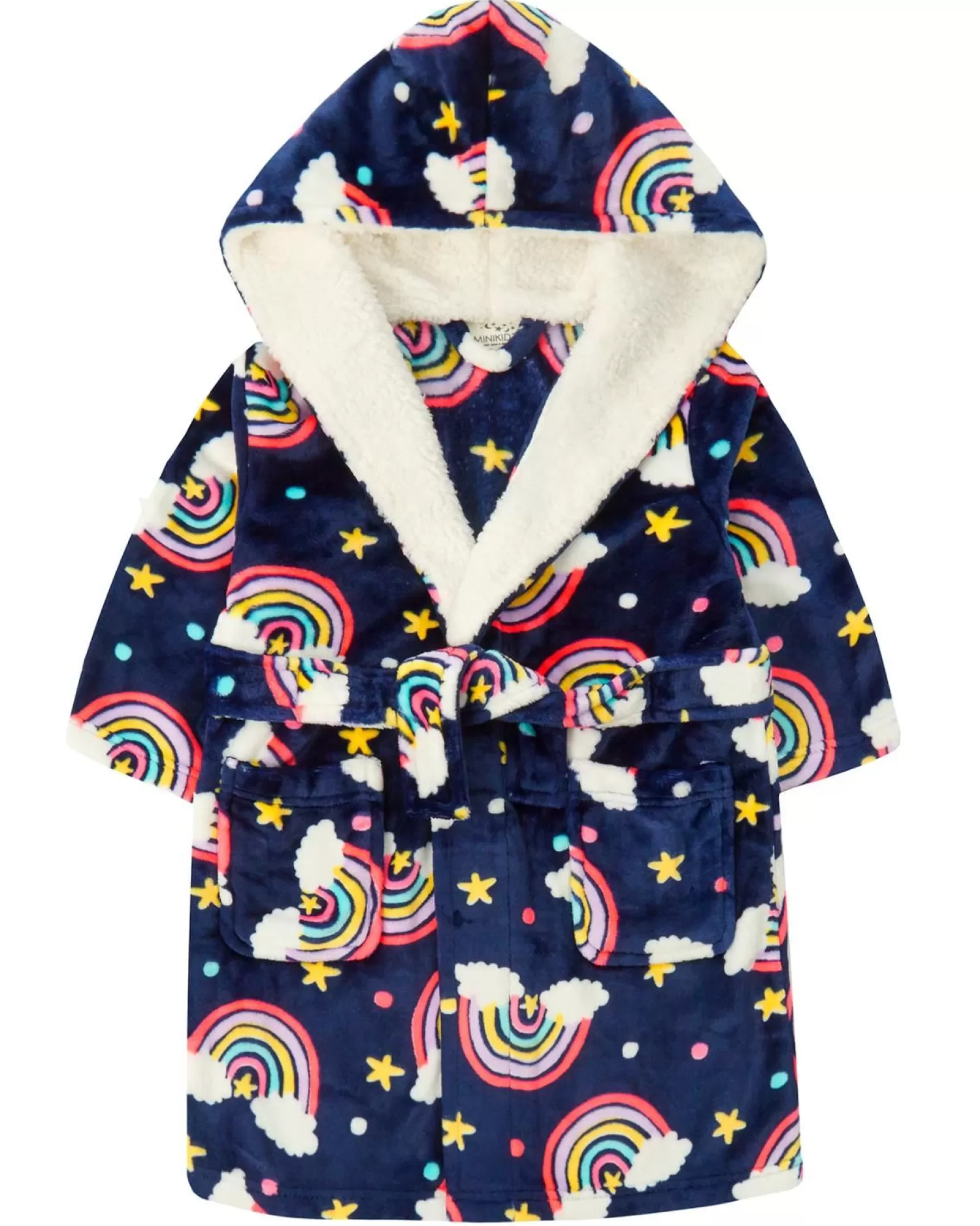 Kids * Kids Navy Rainbow Dressing Gown