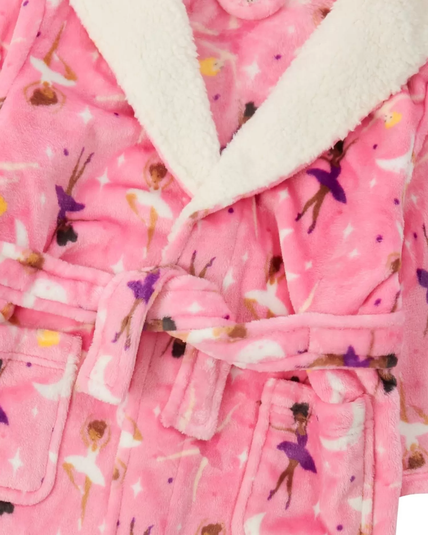 Kids * Kids Pink Ballerina Dressing Gown