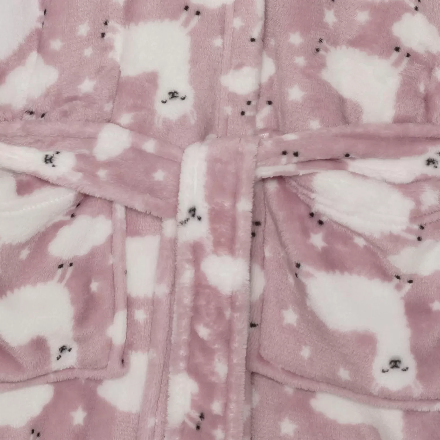 Kids * Kids Pink Llama Dressing Gown