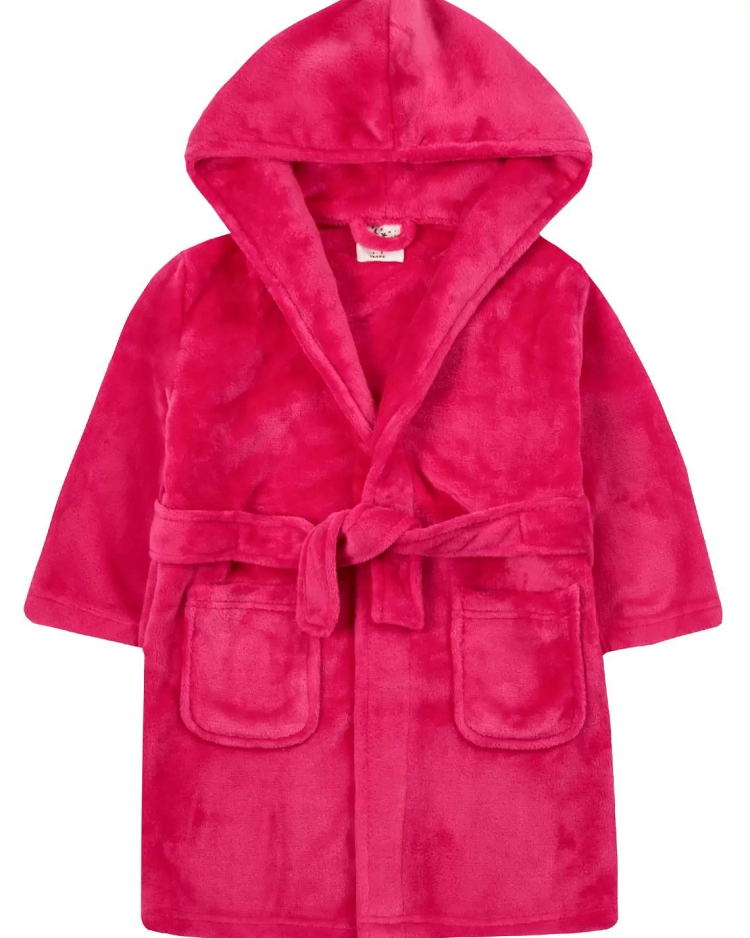 Kids * Kids Plush Dressing Gown - Hot Pink