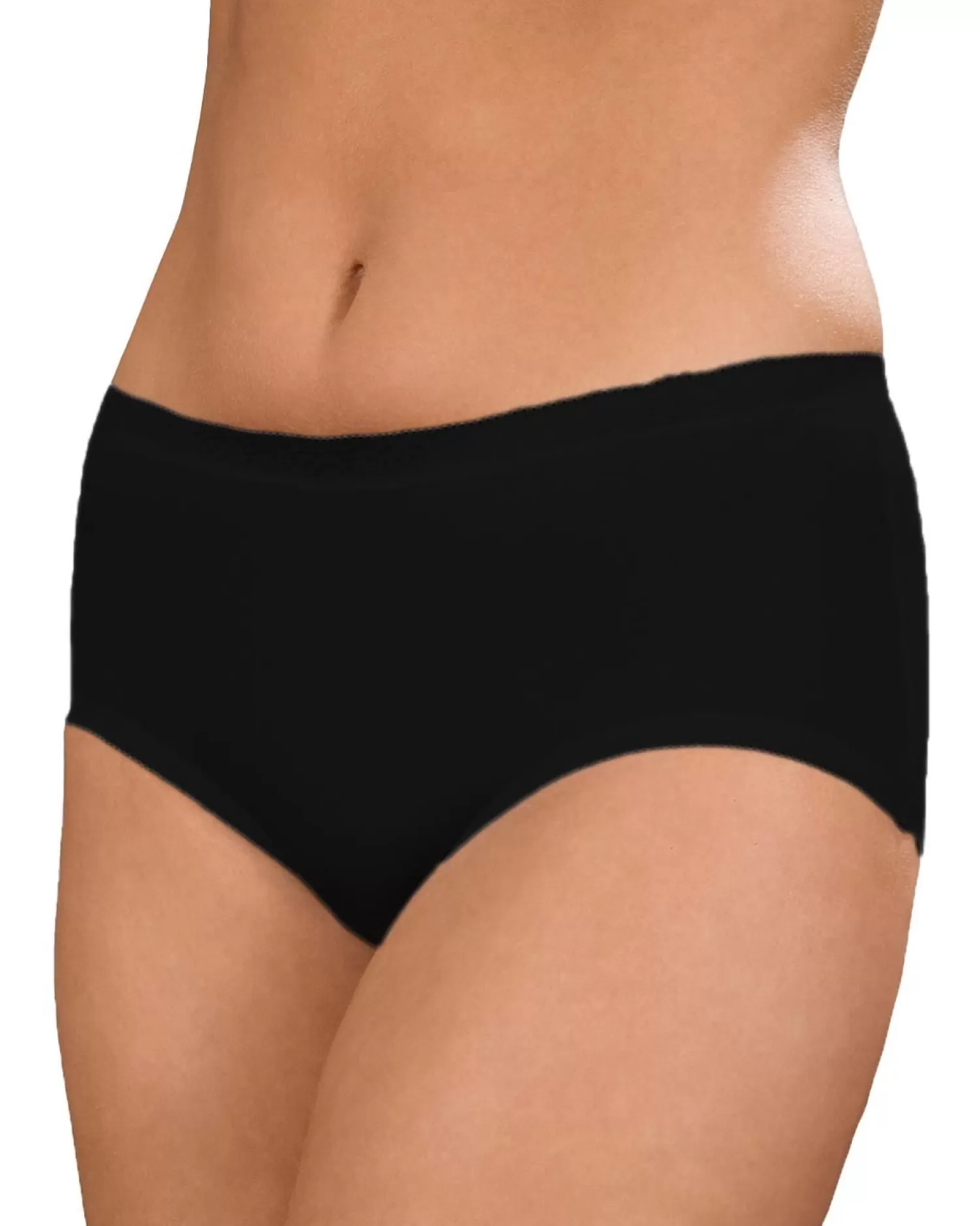 La Marquise Knickers | 3 Pack Midi Brief - Black