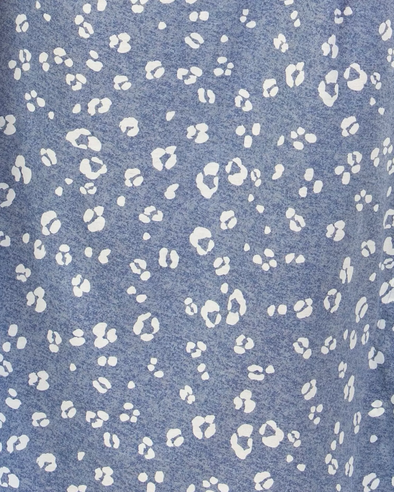 La Marquise Nighties | Heather Leopard Kaftan - Blue