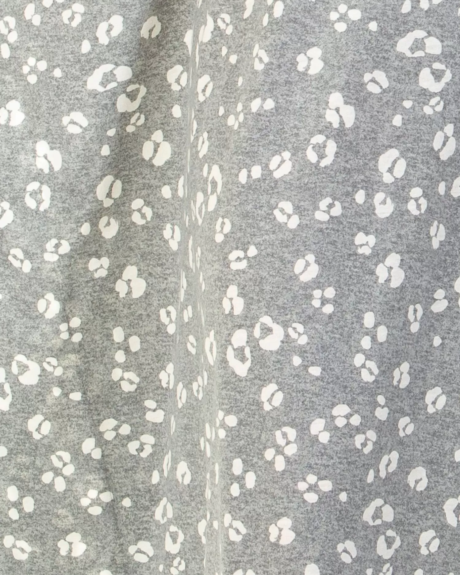La Marquise Nighties | Heather Leopard Kaftan - Grey