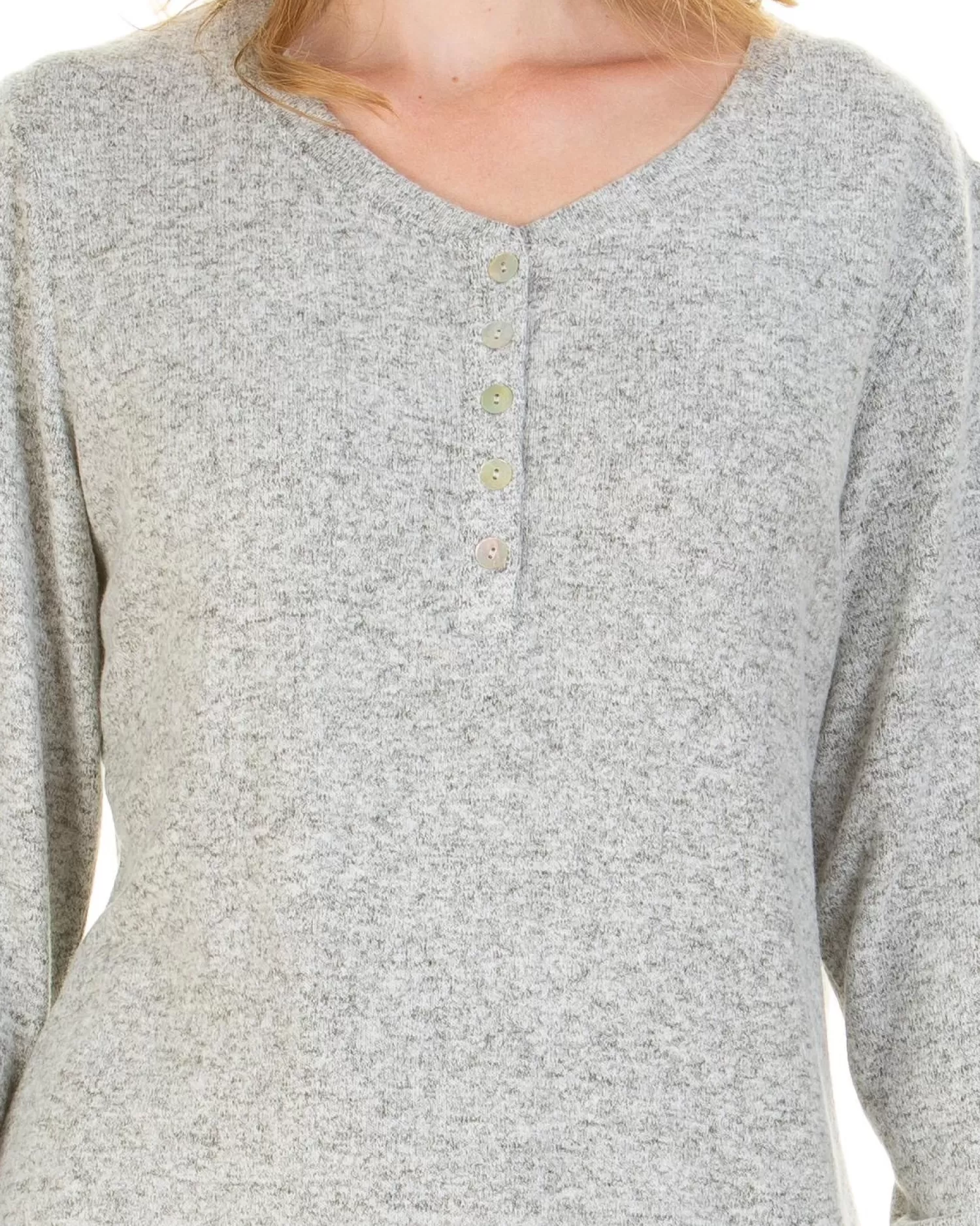 La Marquise Pyjamas | Lush Lounge Cloudknit Pyjamas - Grey