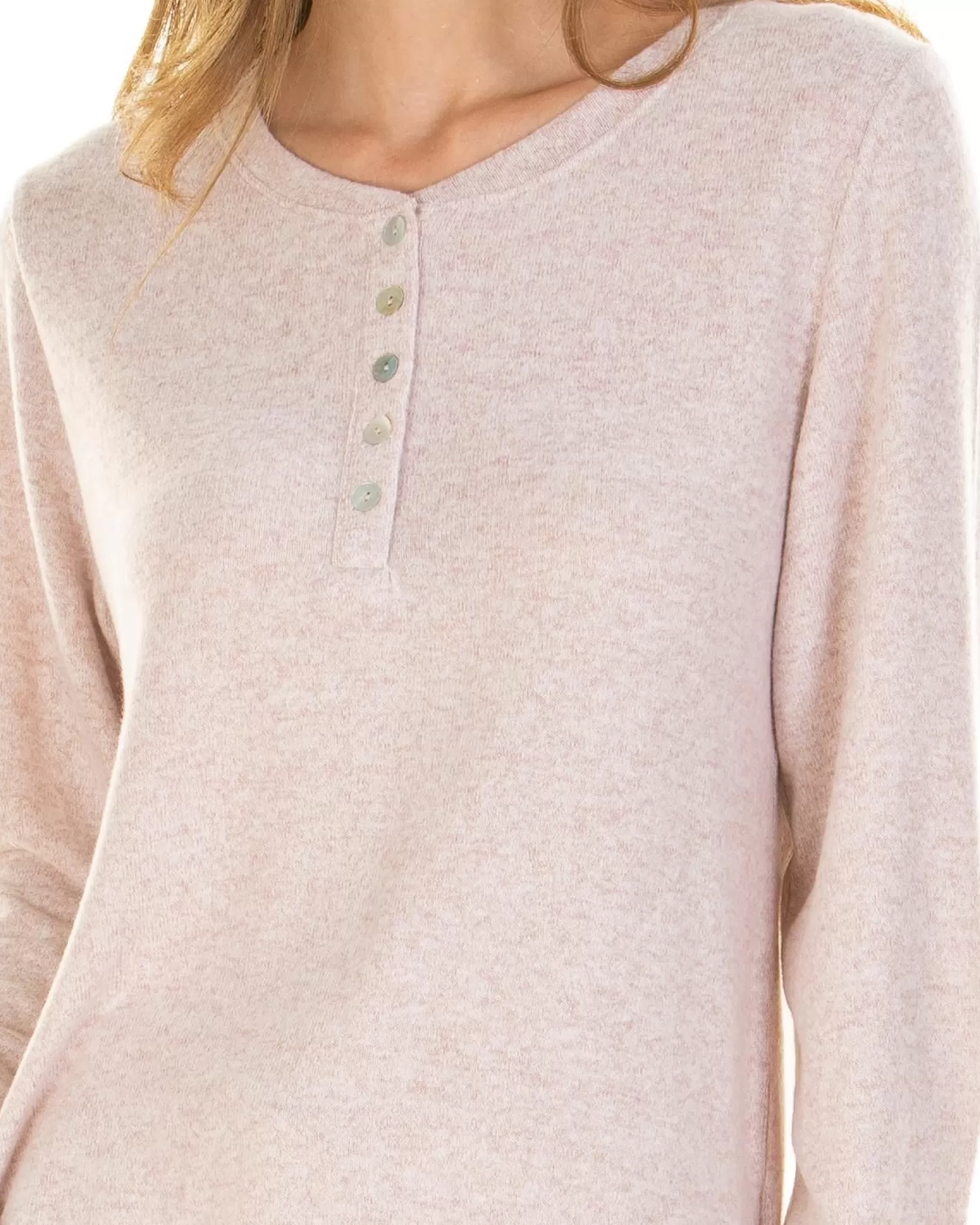 La Marquise Pyjamas | Lush Lounge Cloudknit Pyjamas - Pink