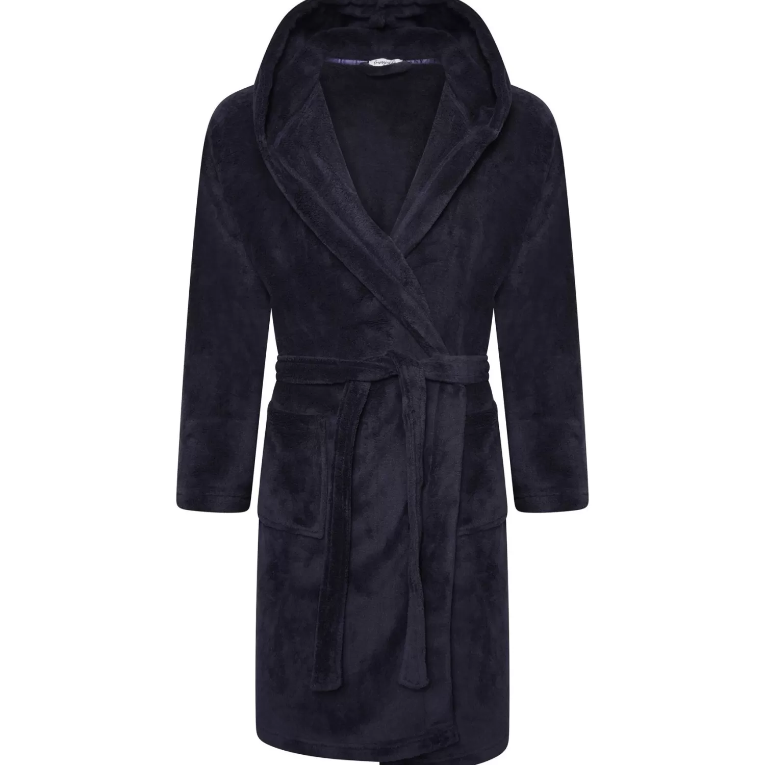 Men Loungeable Fleece Dressing Gown - Navy