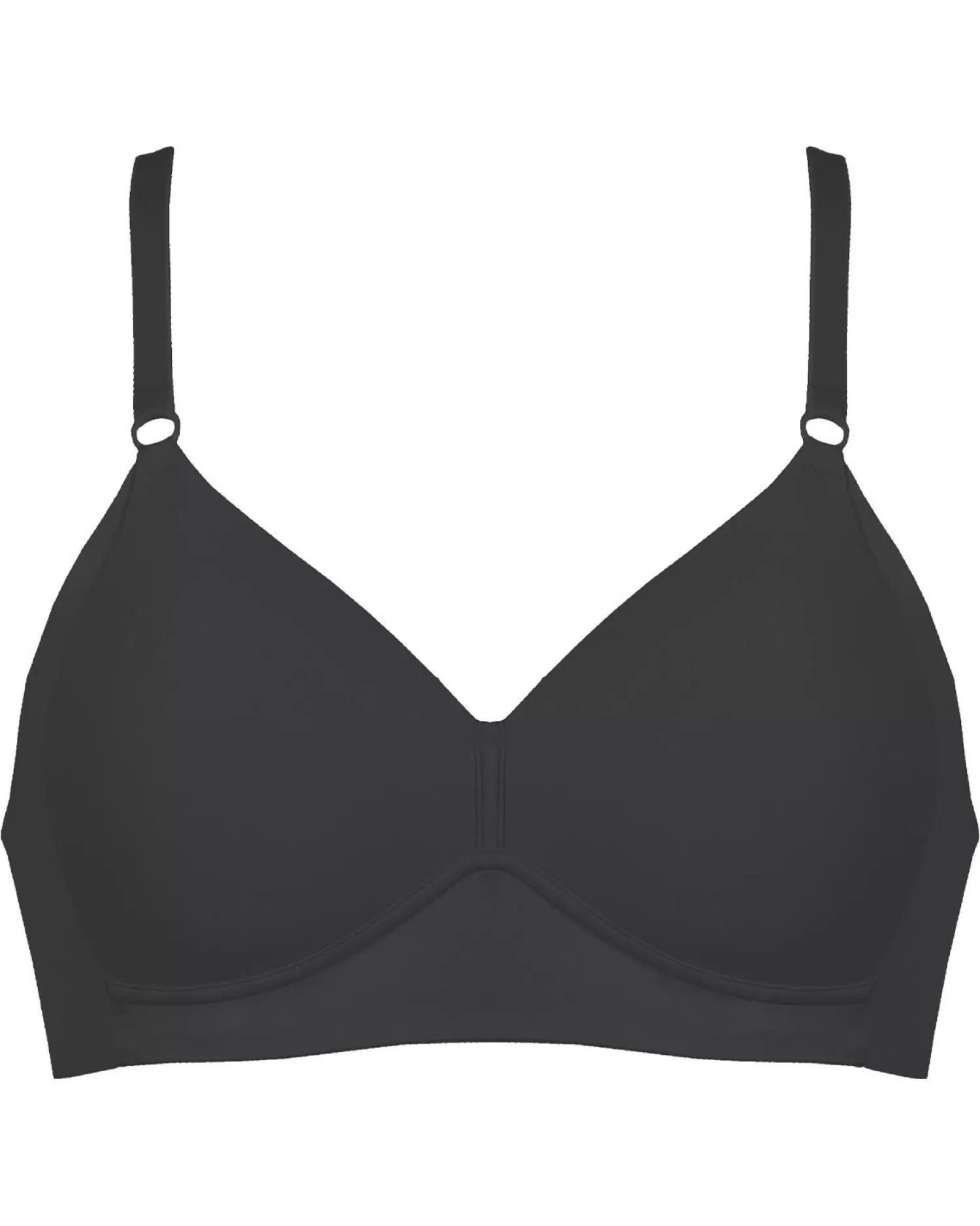 Naturana Bras | Moulded Soft Cup Bra - Black