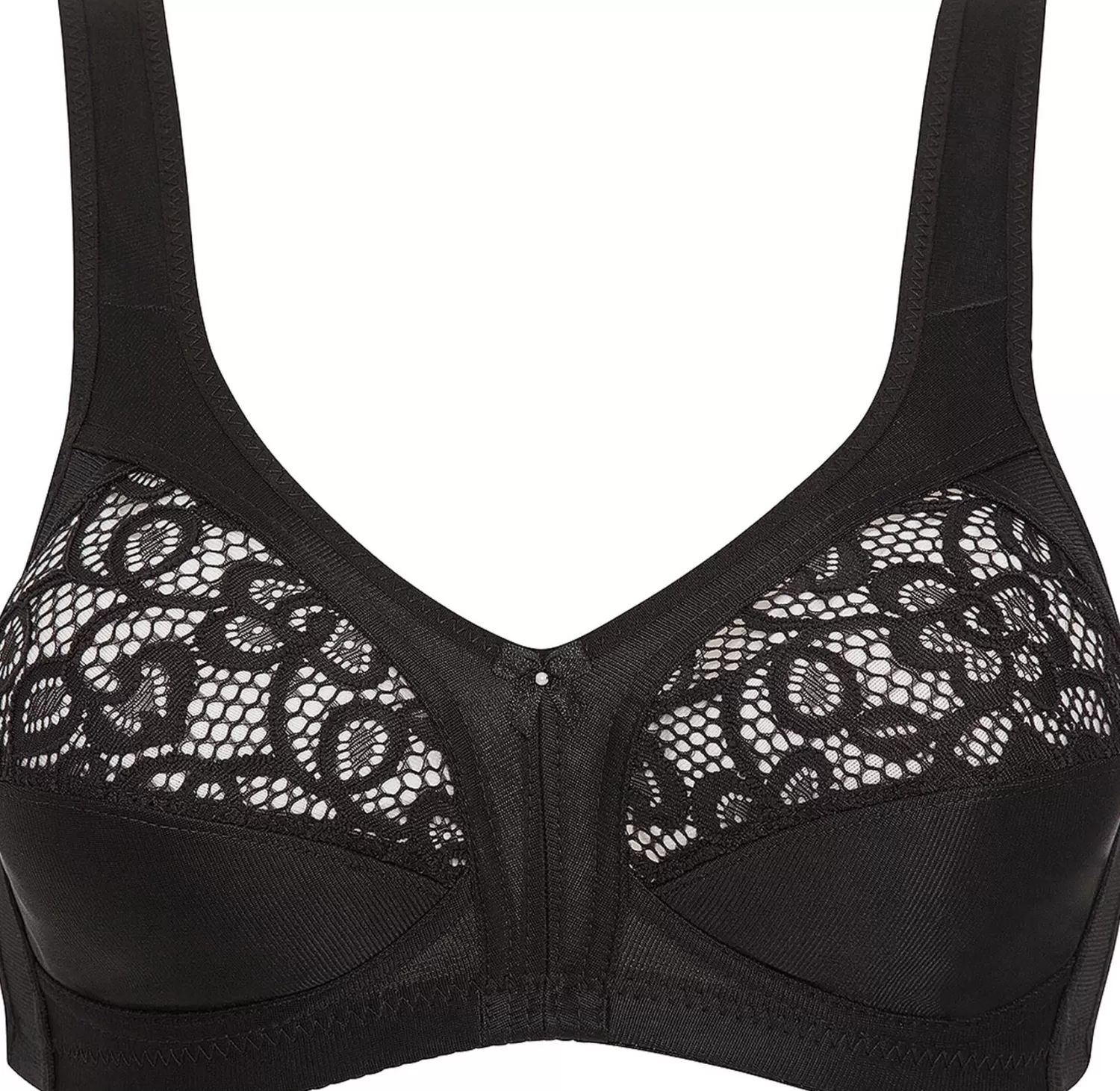 Naturana Bras | Soft Cup Bra - Black