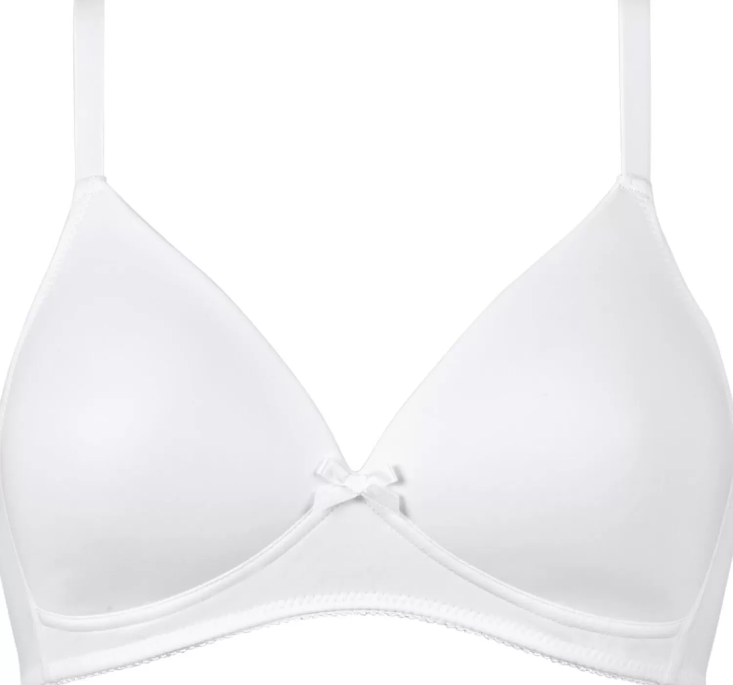Naturana Bras | Wireless T-Shirt Bra - White