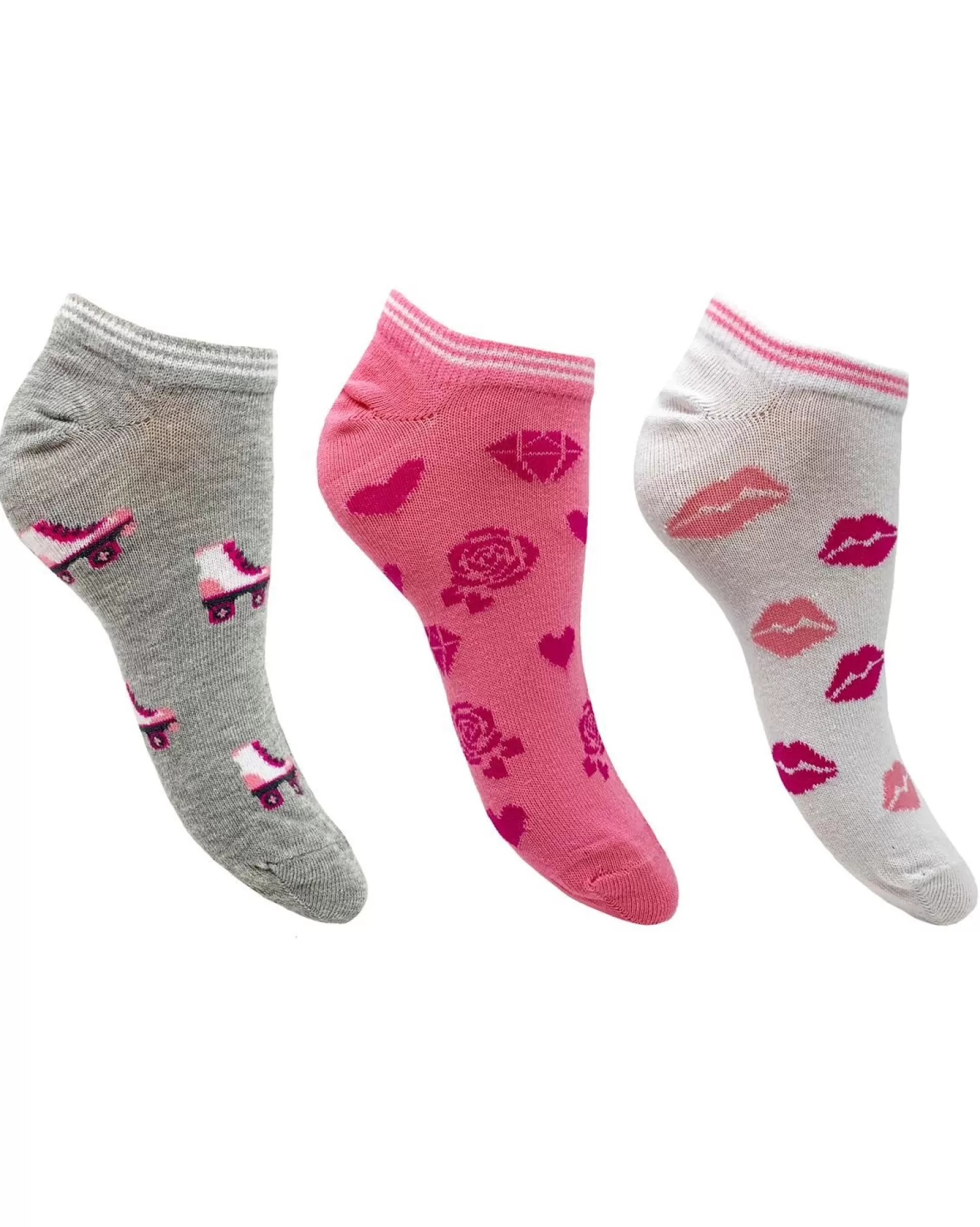 Nice Socks Socks | Womens 3 Pack Skates Trainer Socks