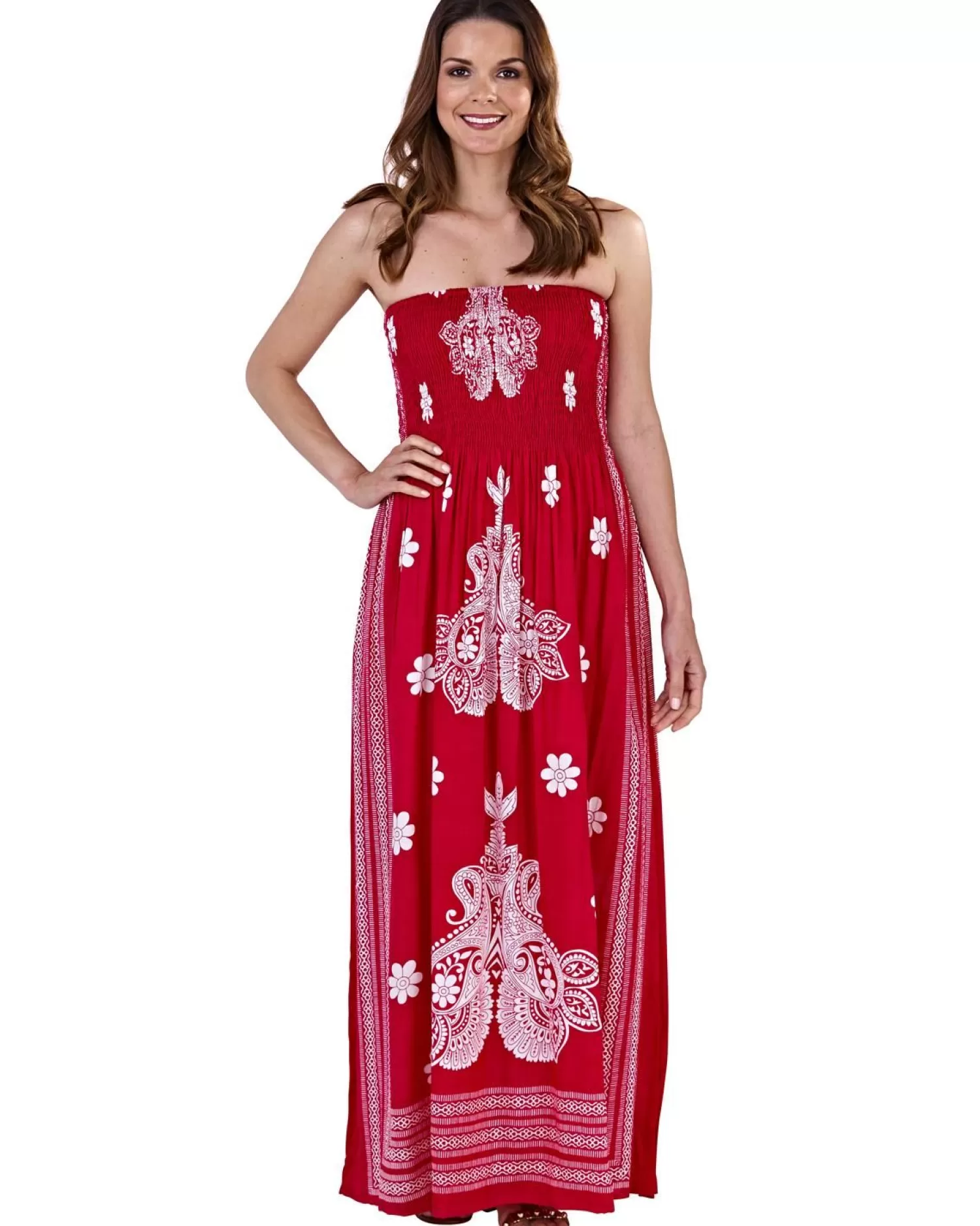 Pistachio Dresses | Pink Paisley Maxi Dress