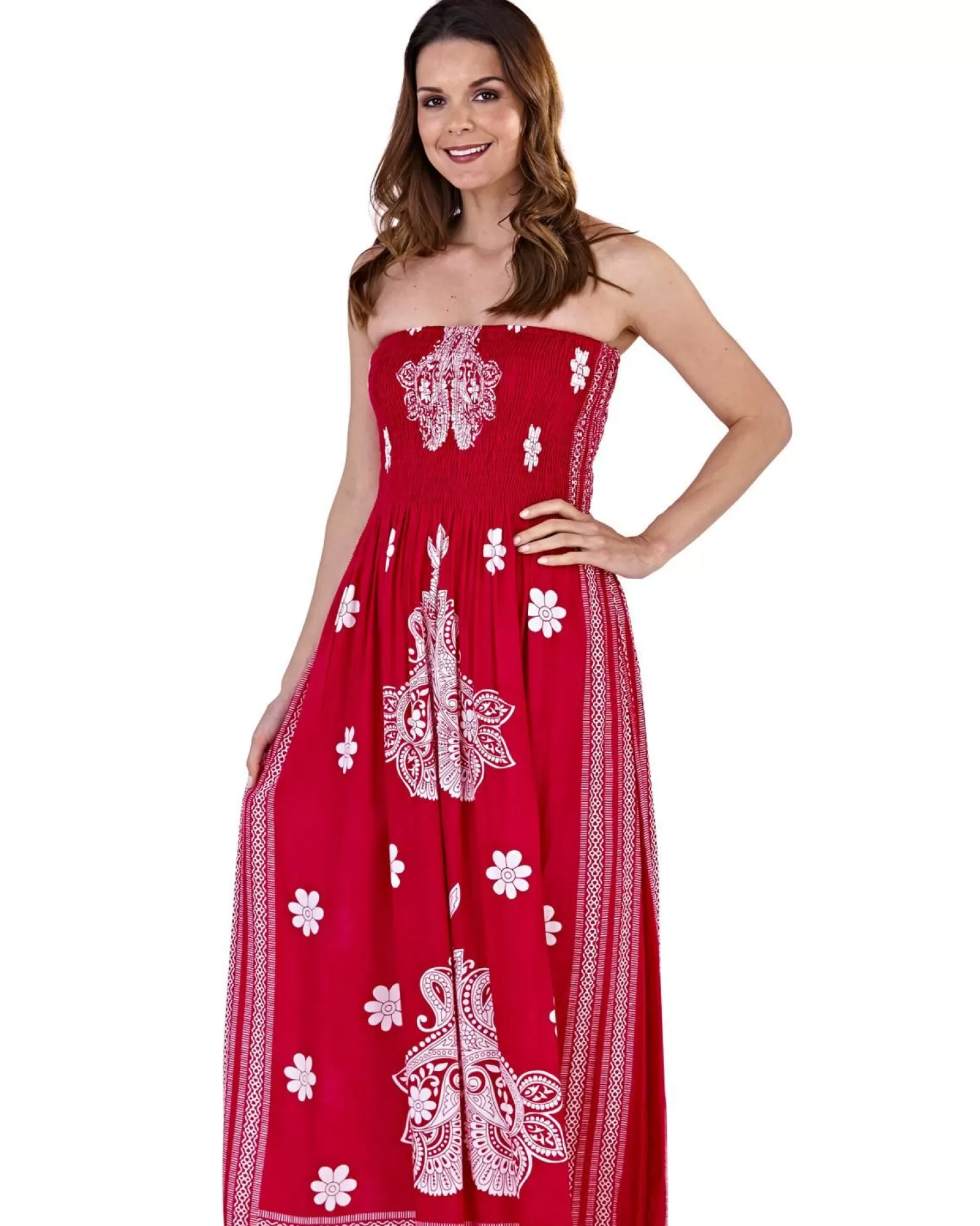 Pistachio Dresses | Pink Paisley Maxi Dress