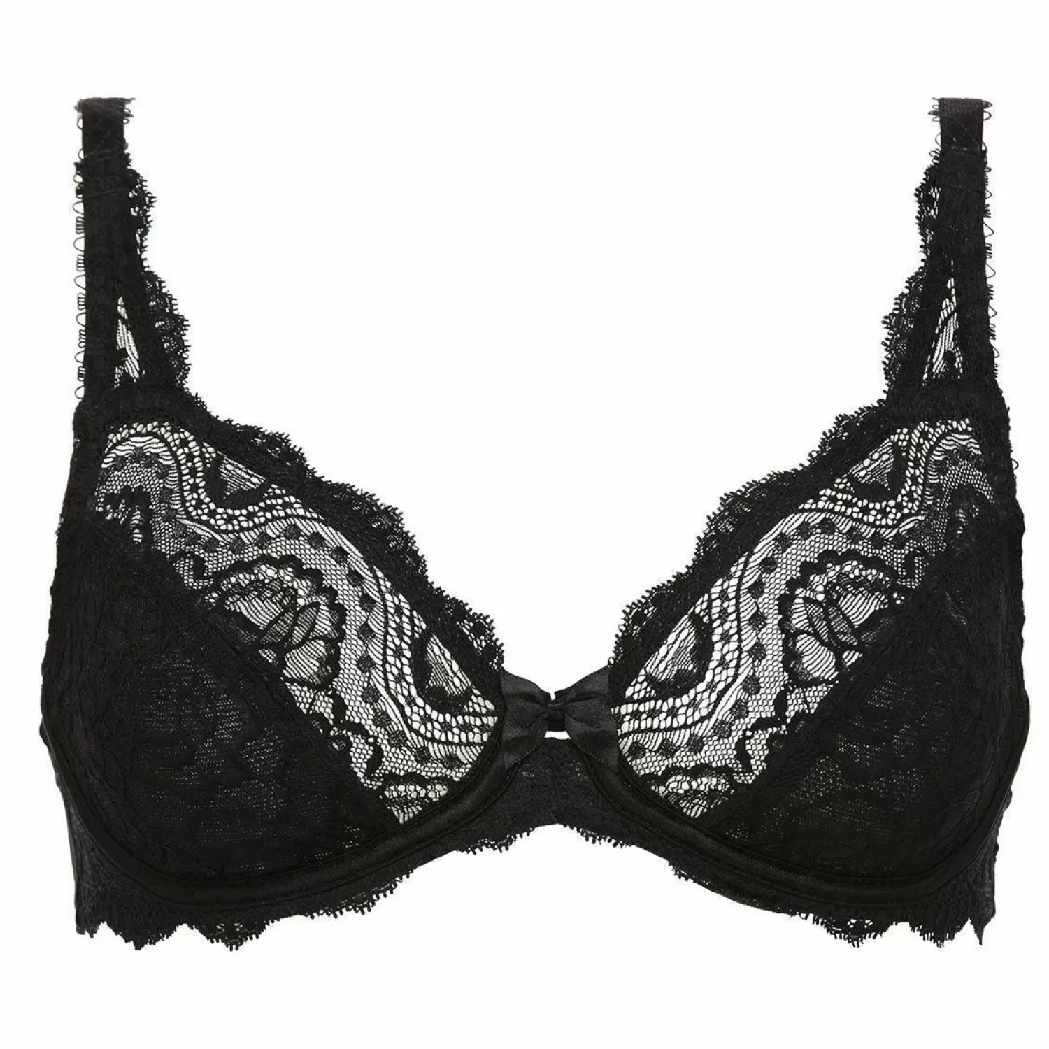 Playtex Bras | Flower Elegance Lace Bra - Black