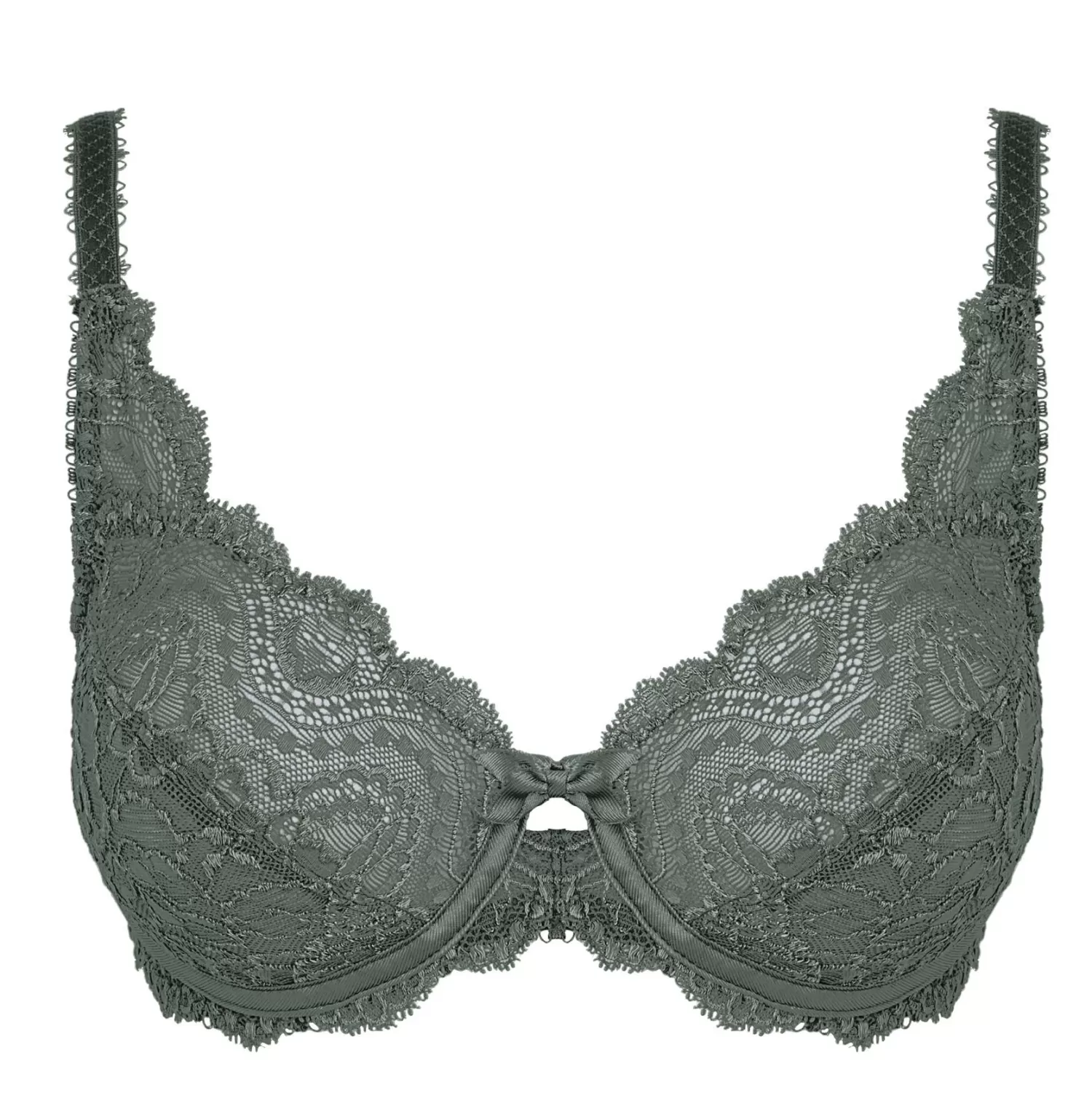 Playtex Bras | Flower Elegance Lace Bra - Deep Green