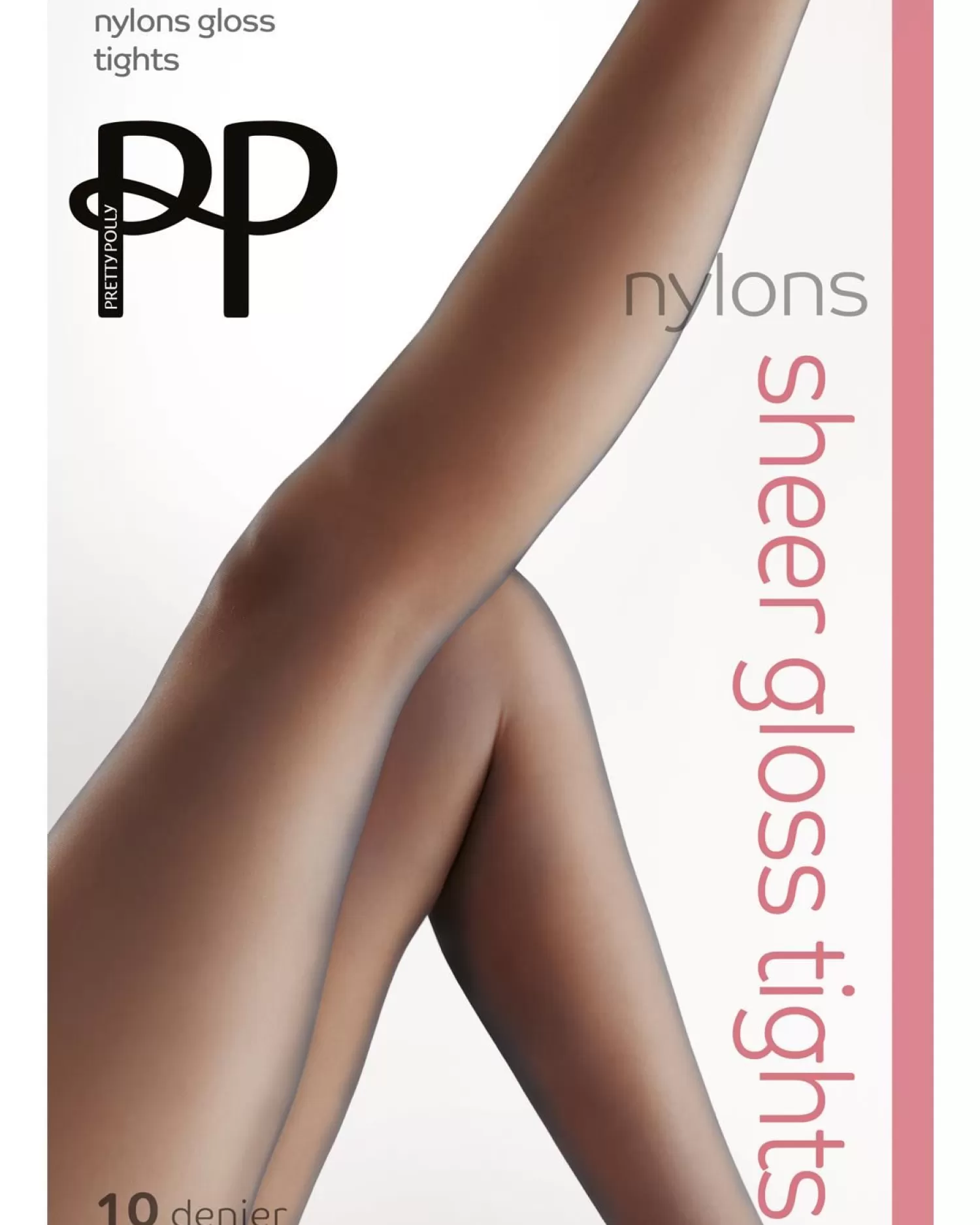 Pretty Polly Tights | 10 Denier Sheer Gloss Tights - Navy