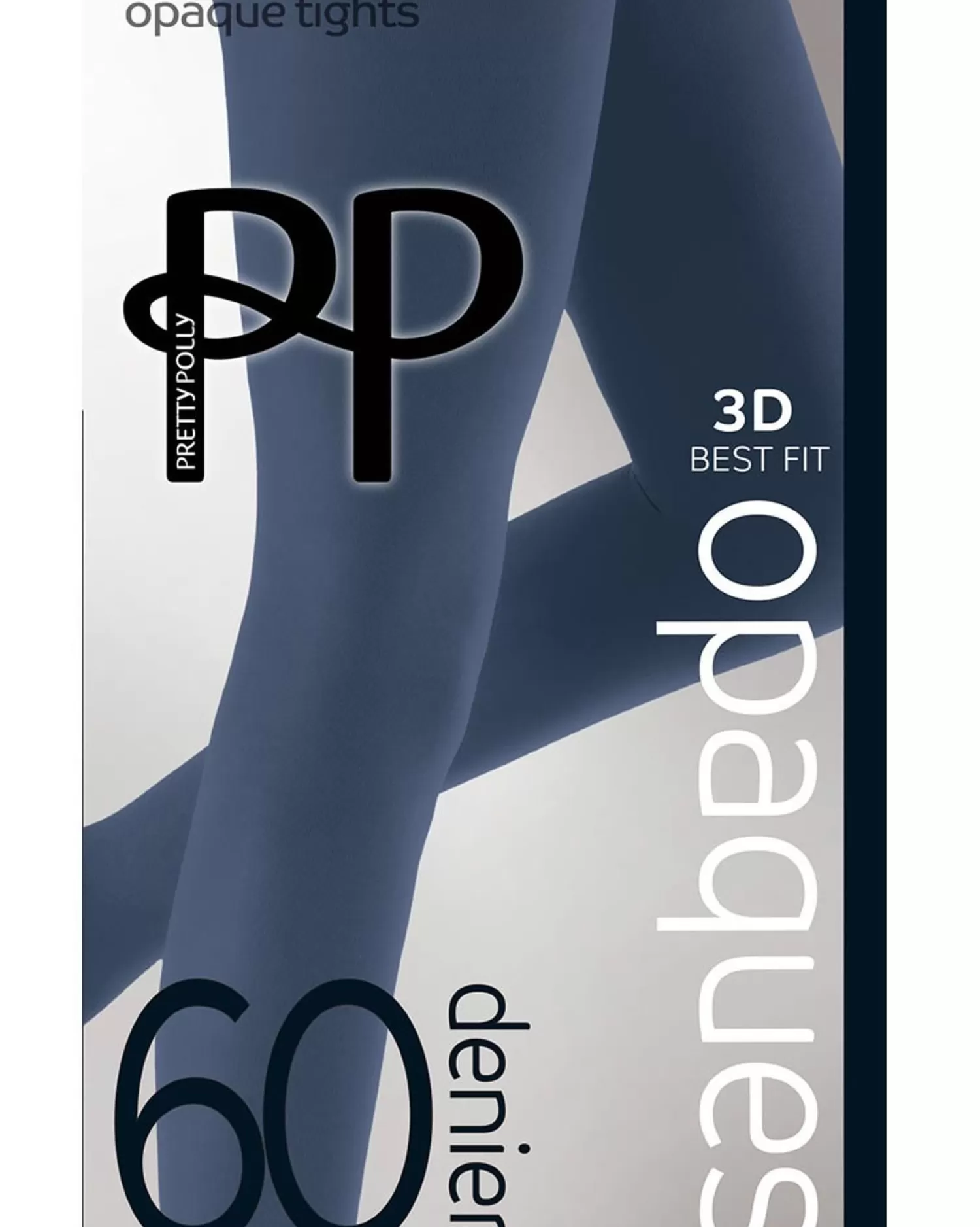 Pretty Polly Tights | 60 Denier Coloured Opaque Tights - Slate