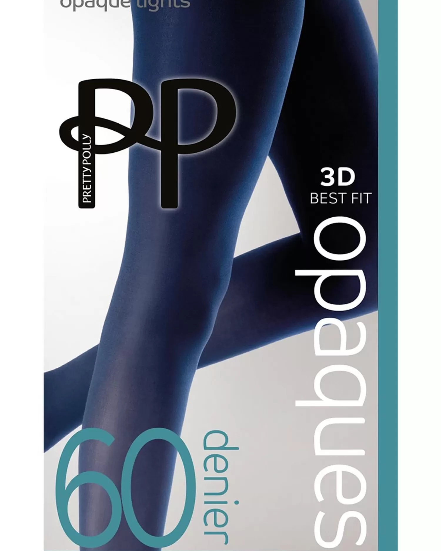 Pretty Polly Tights | 60 Denier Opaque Tights - Navy