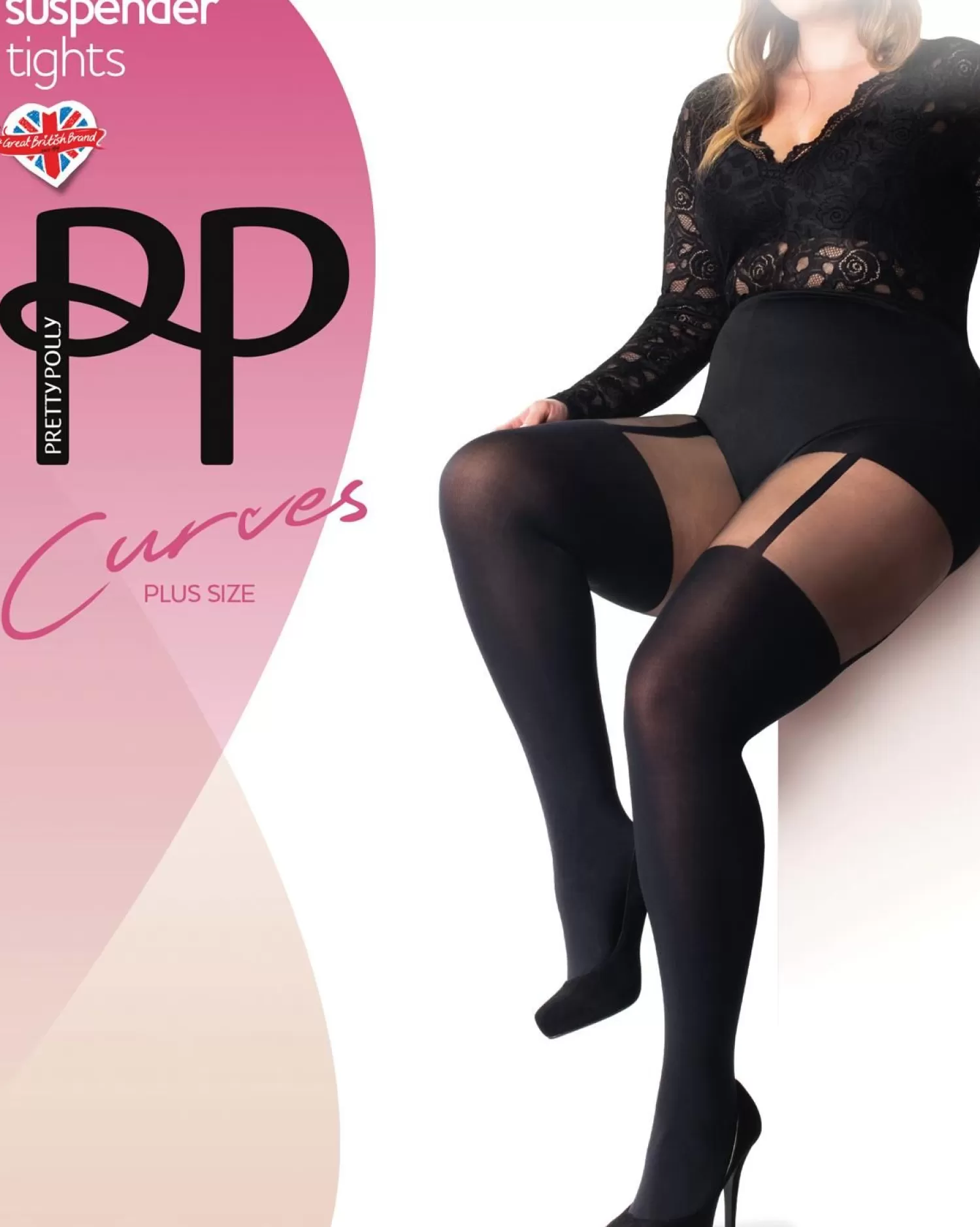 Pretty Polly Tights | Curves Pin Dot Tights