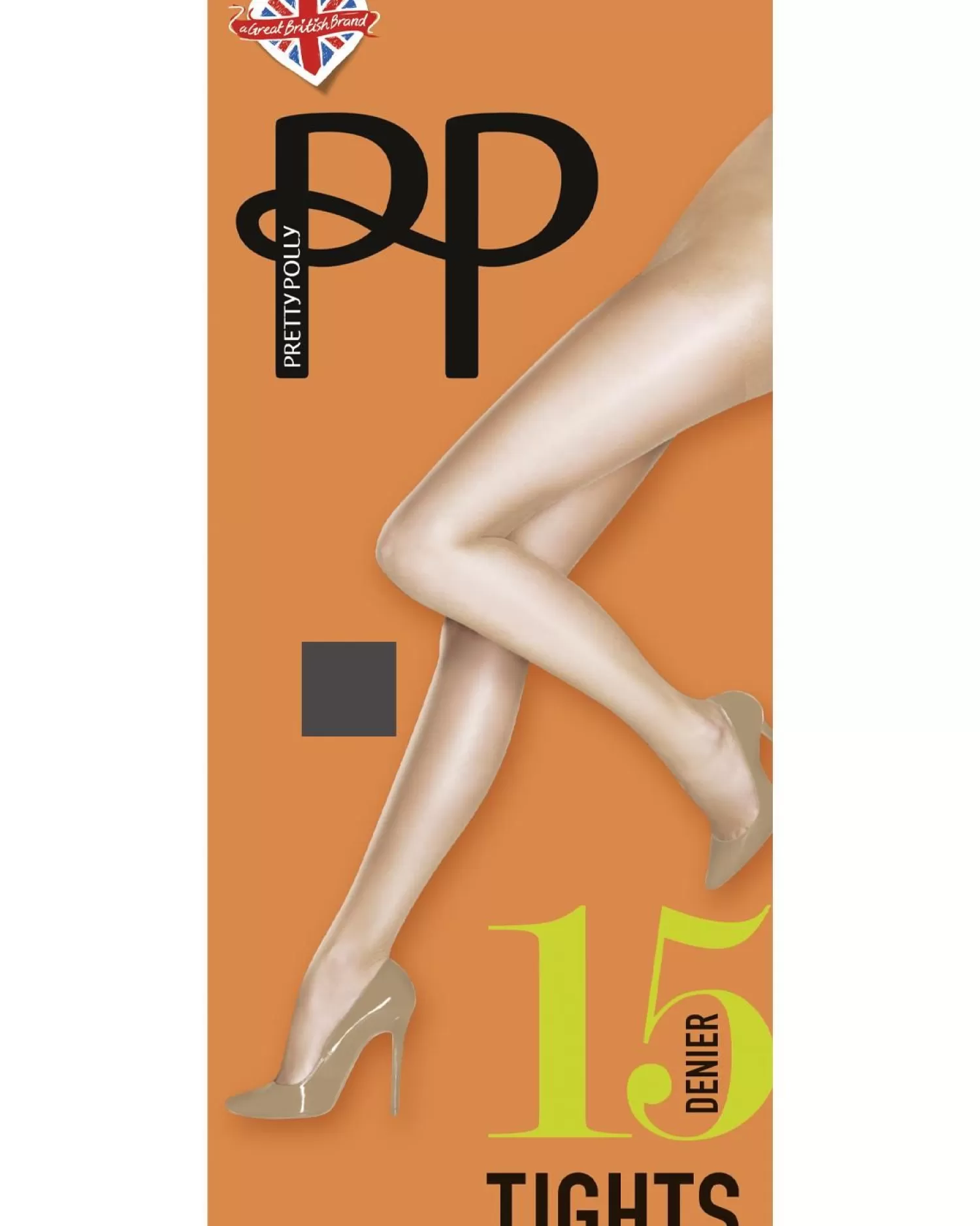 Pretty Polly Tights | Everyday 15 Denier Tights - Barely Black