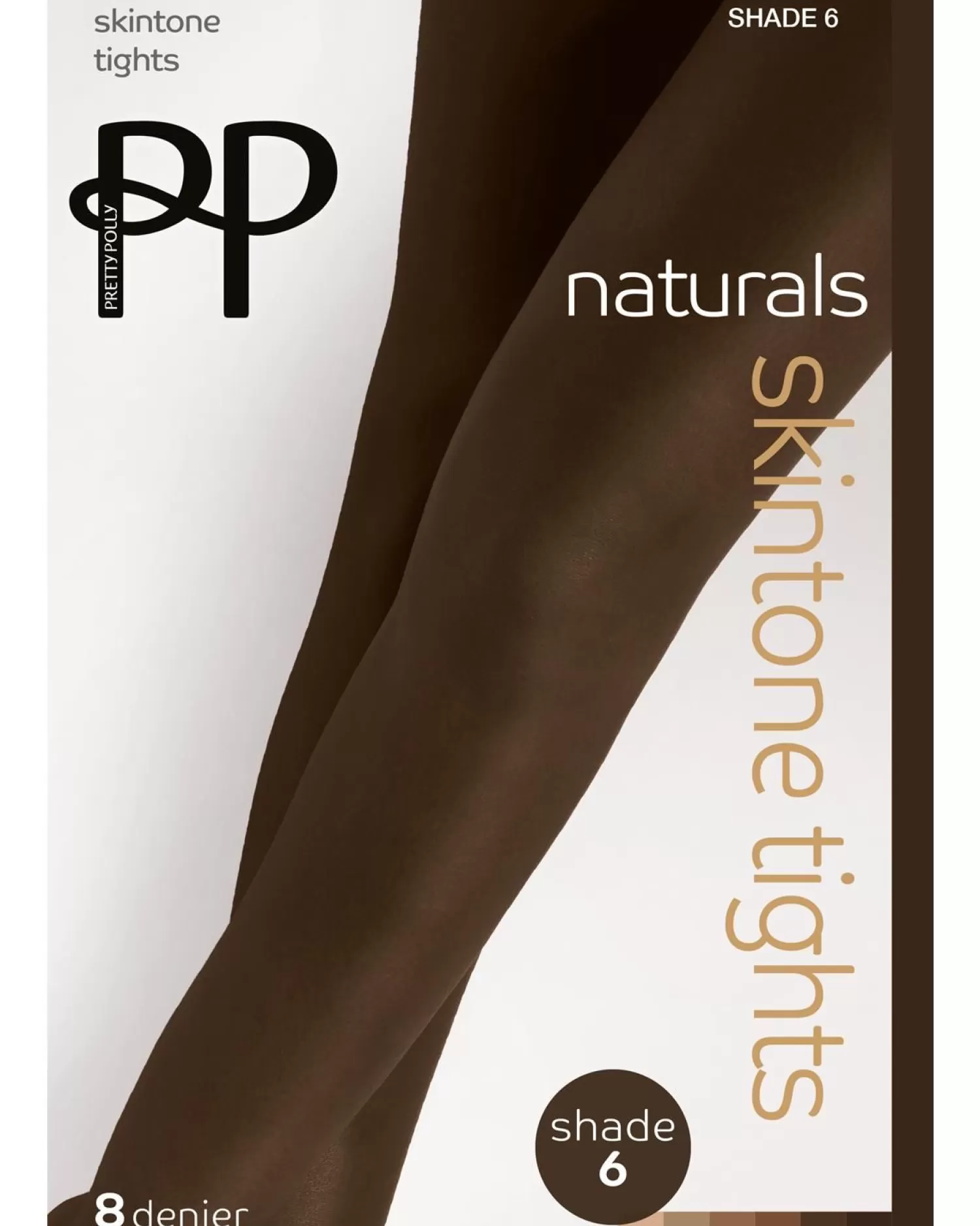 Pretty Polly Tights | Skintone Tights - Shade 6