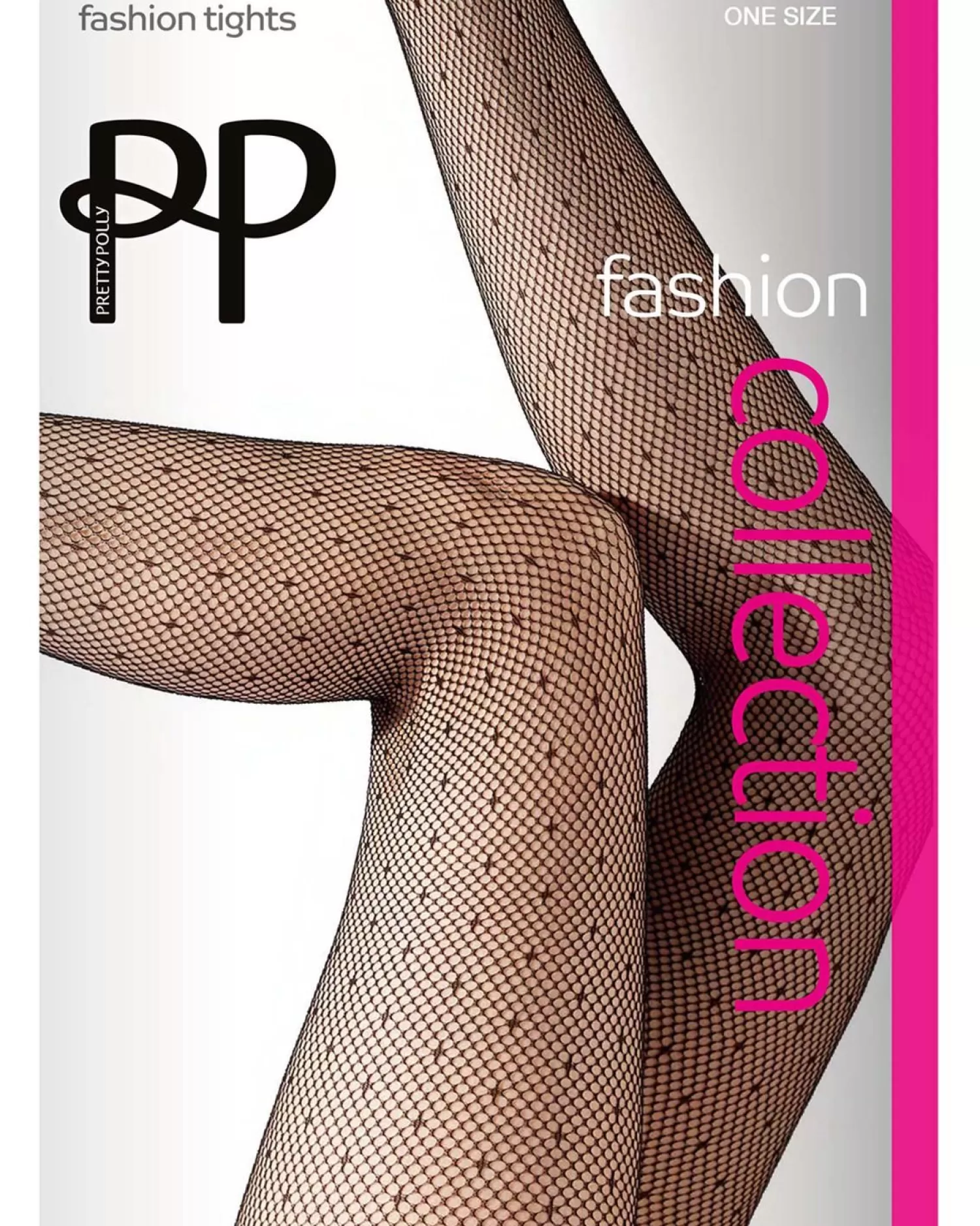 Pretty Polly Tights | Spot Net Tights - Black