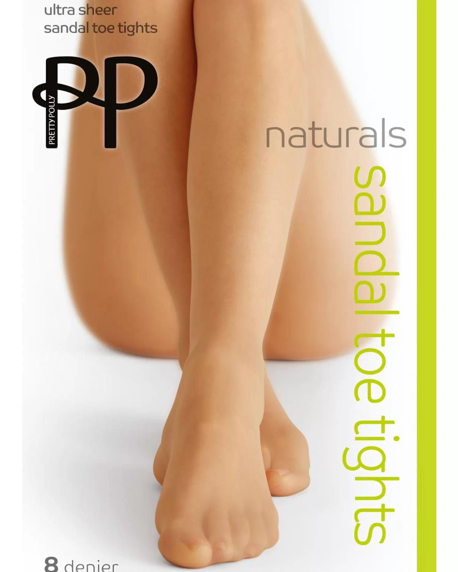 Pretty Polly Tights | Ultra Sheer Sandal Toe Tights - Slightly Sunkissed