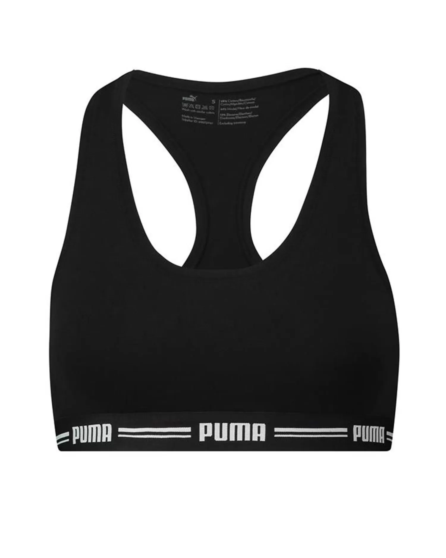 * Bras | Puma Iconic Racer Back Sports Bra - Black